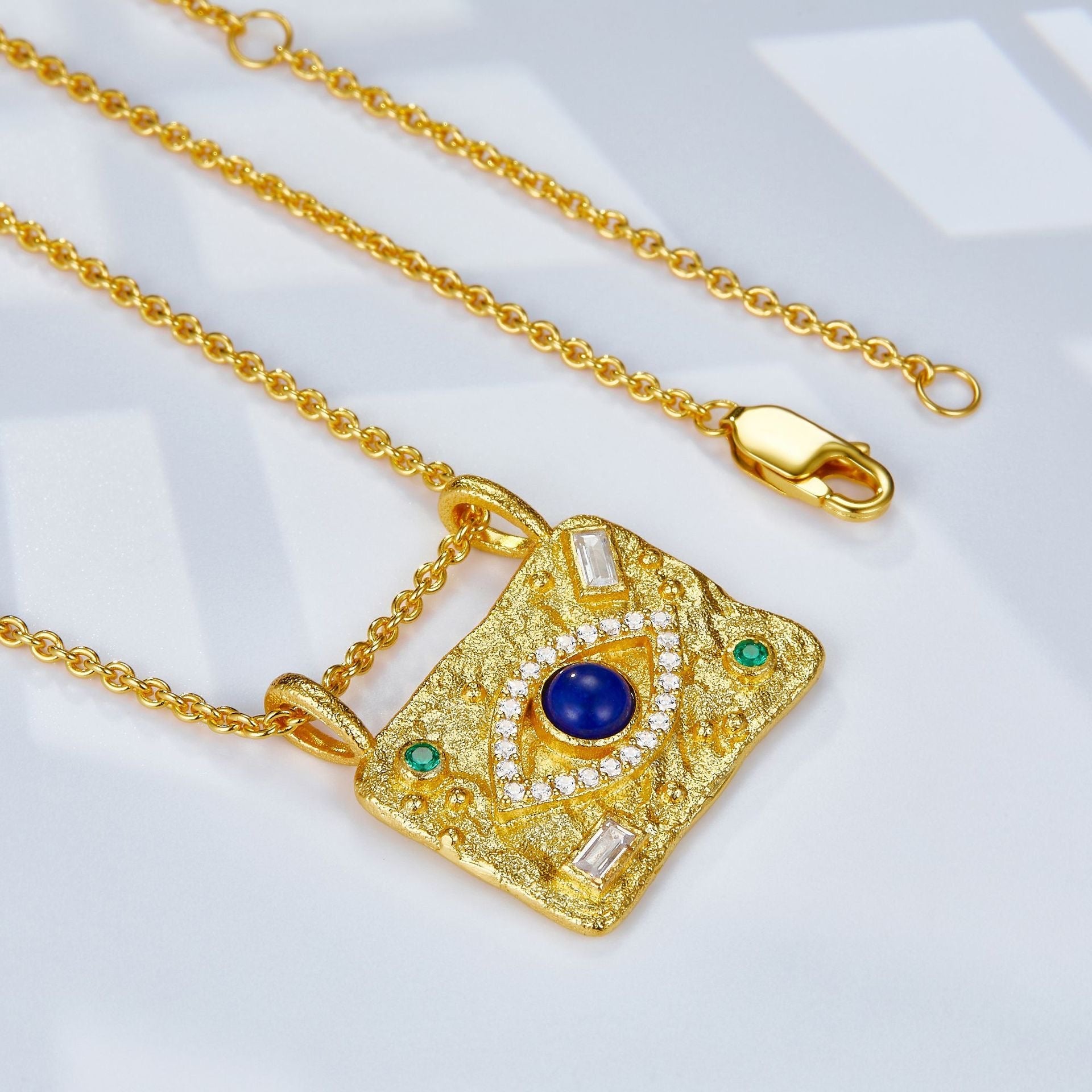 Aegis Eye Necklace - Pure Gems & Stones Store: Awakened Days