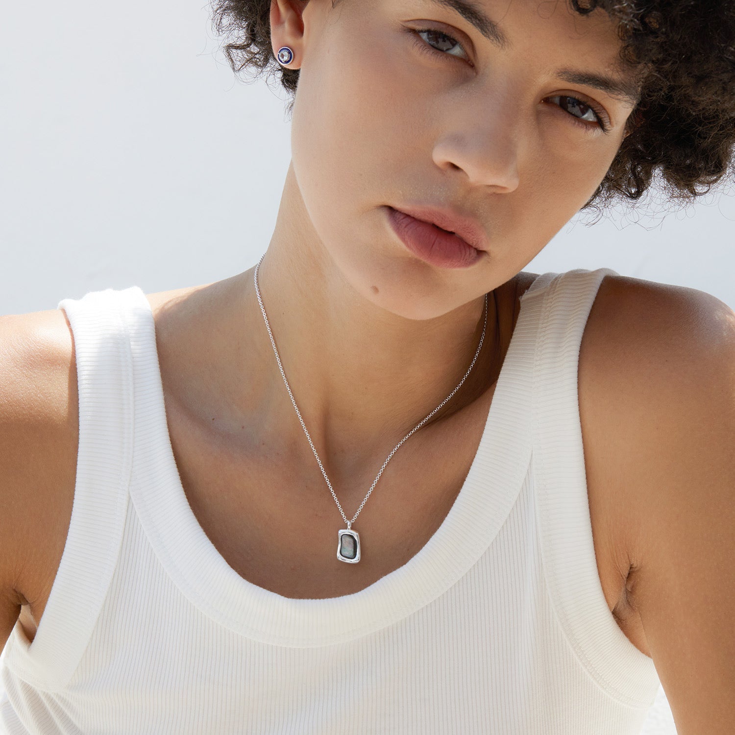 Ashen Shell Necklace - Pure Gems & Stones Store: Awakened Days