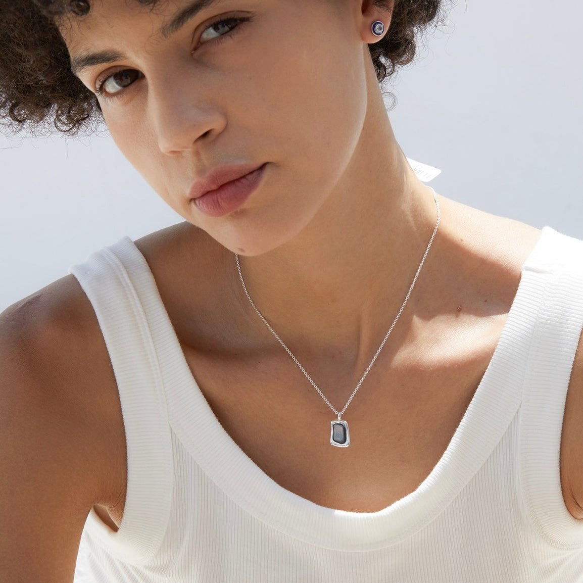 Ashen Shell Necklace - Pure Gems & Stones Store: Awakened Days