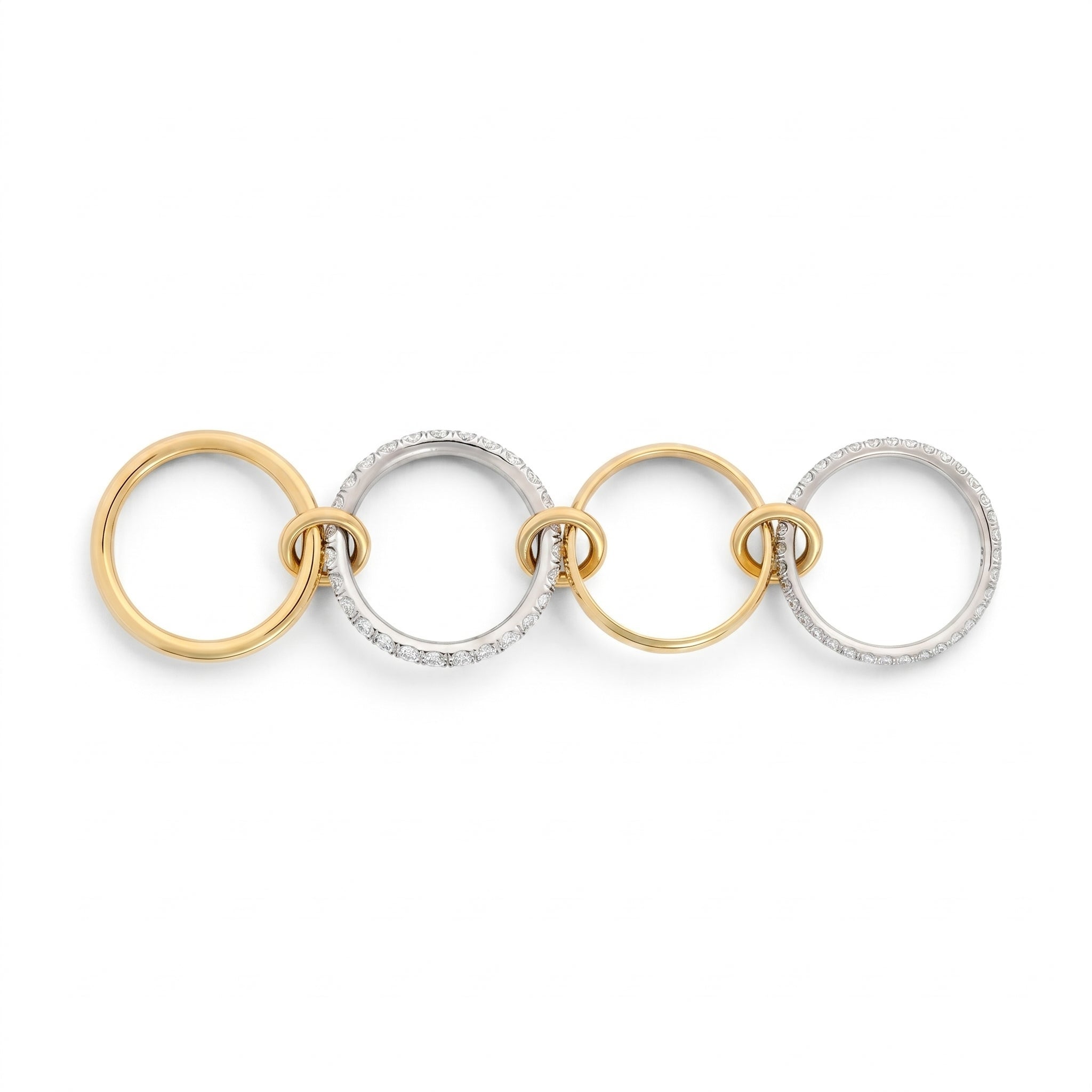 Aurelia Interlock Ring - Pure Gems & Stones Store: Awakened Days