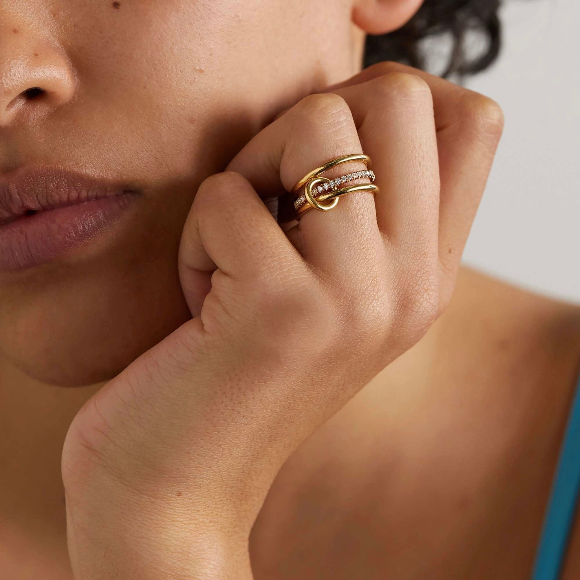 Aurelia Loop Ring - Pure Gems & Stones Store: Awakened Days