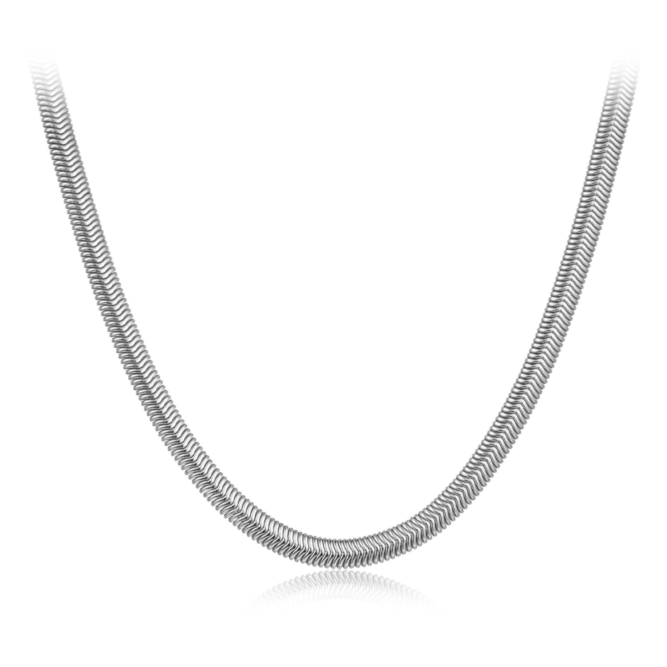 Bare Luxe – Herringbone Necklace - Pure Gems & Stones Store: Awakened Days