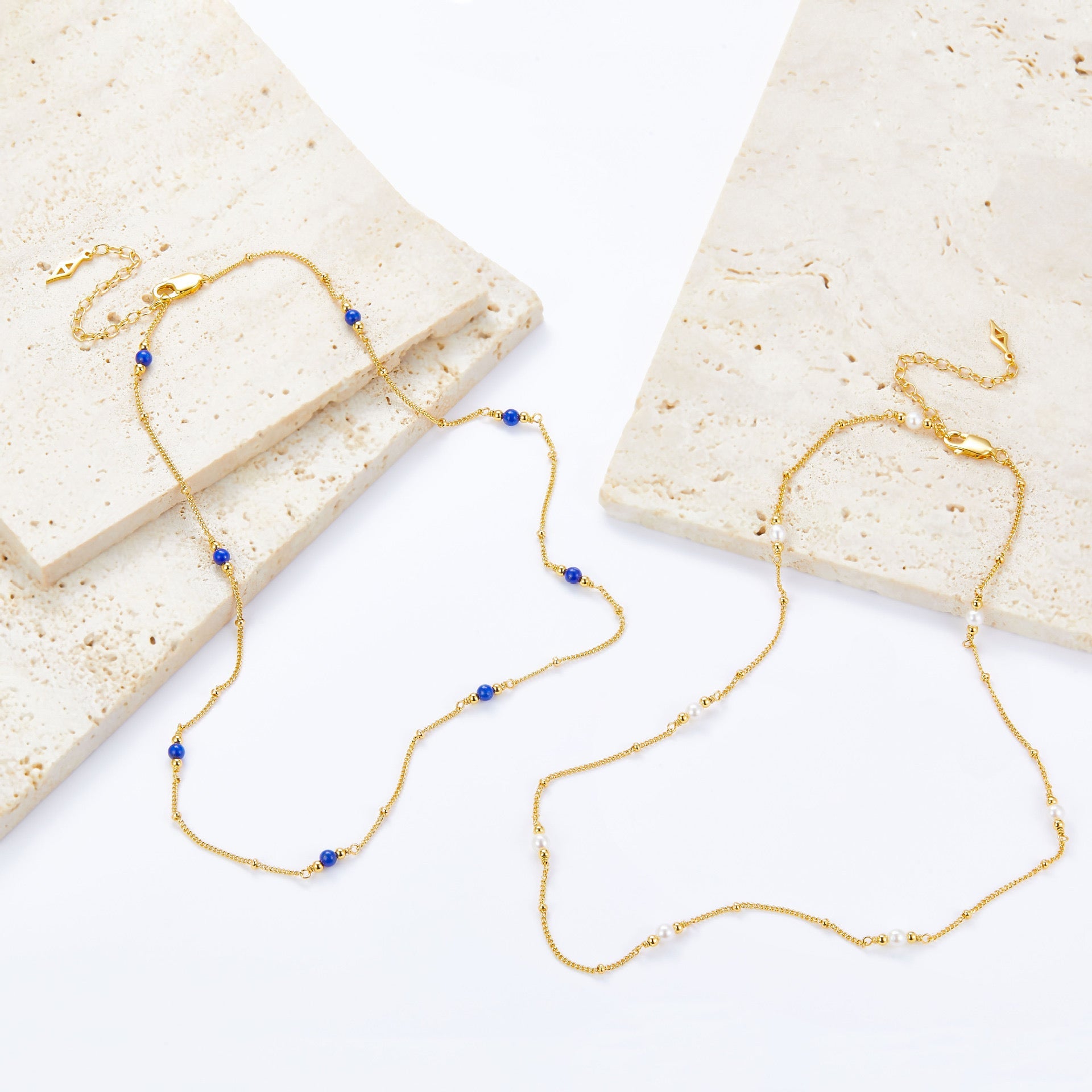 Bare Luxe - Lapis Path Necklace - Pure Gems & Stones Store: Awakened Days