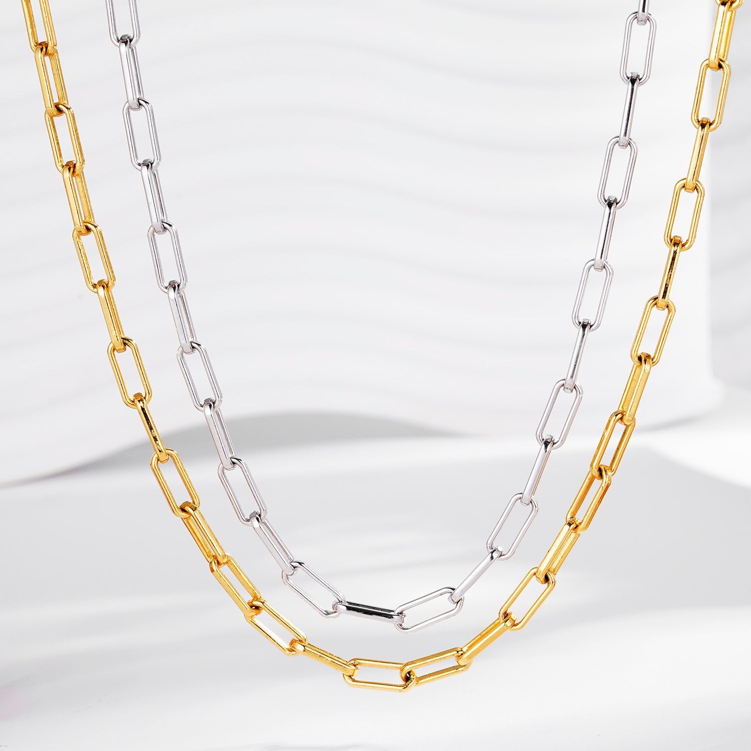 Bare Luxe – Paperclip Necklace - Pure Gems & Stones Store: Awakened Days