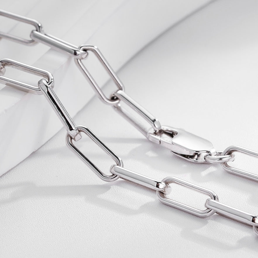 Bare Luxe – Paperclip Necklace - Pure Gems & Stones Store: Awakened Days