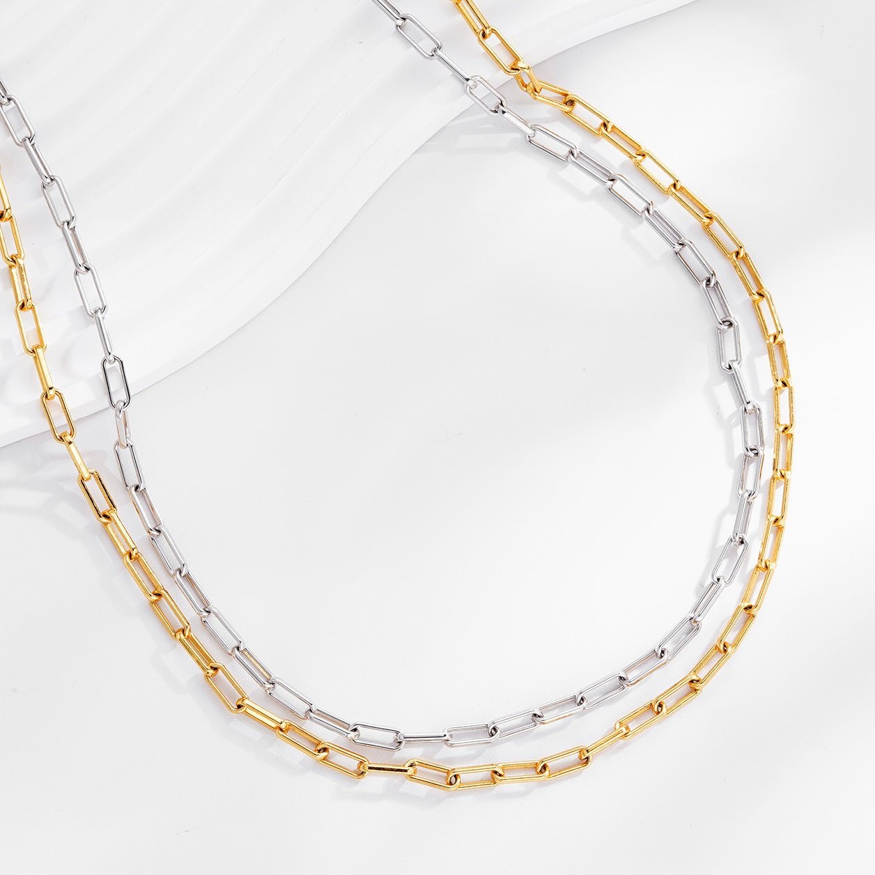 Bare Luxe – Paperclip Necklace - Pure Gems & Stones Store: Awakened Days