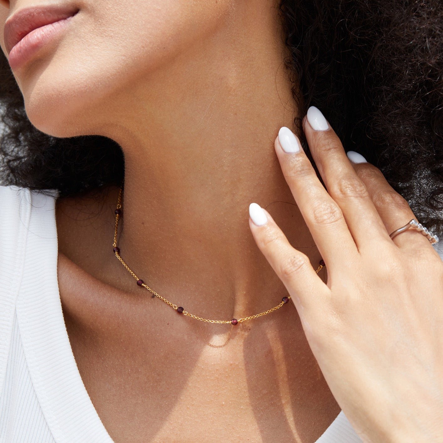 Bare Luxe – Red Orbit Necklace - Pure Gems & Stones Store: Awakened Days