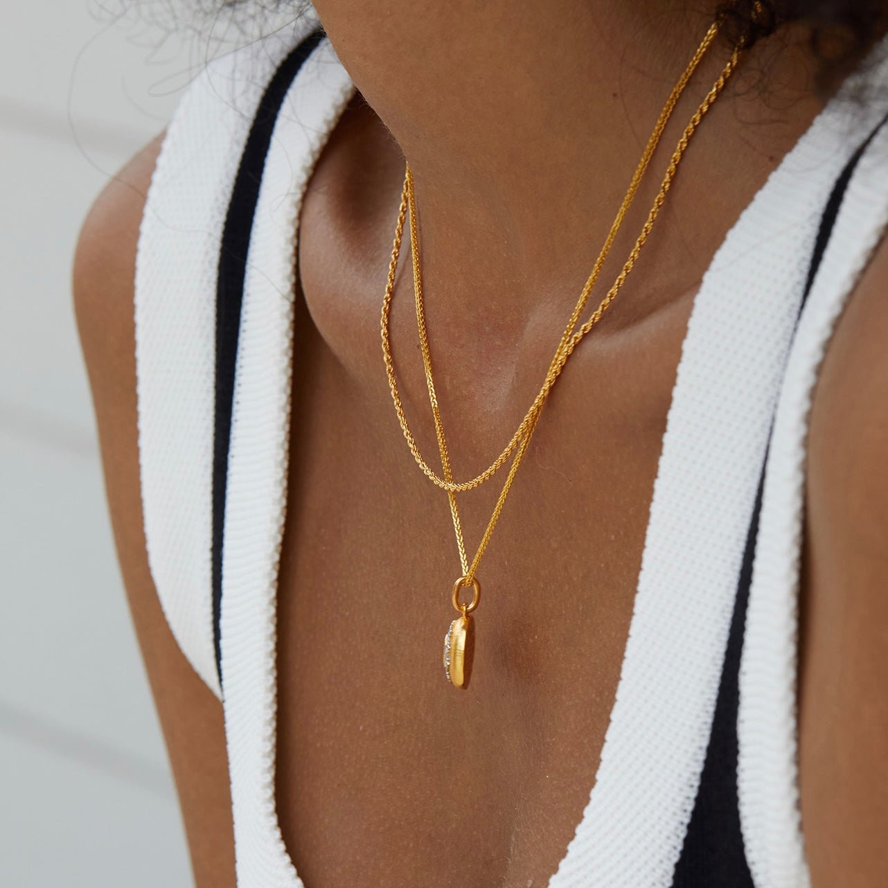 Bare Luxe – Rope Chain Necklace - Pure Gems & Stones Store: Awakened Days