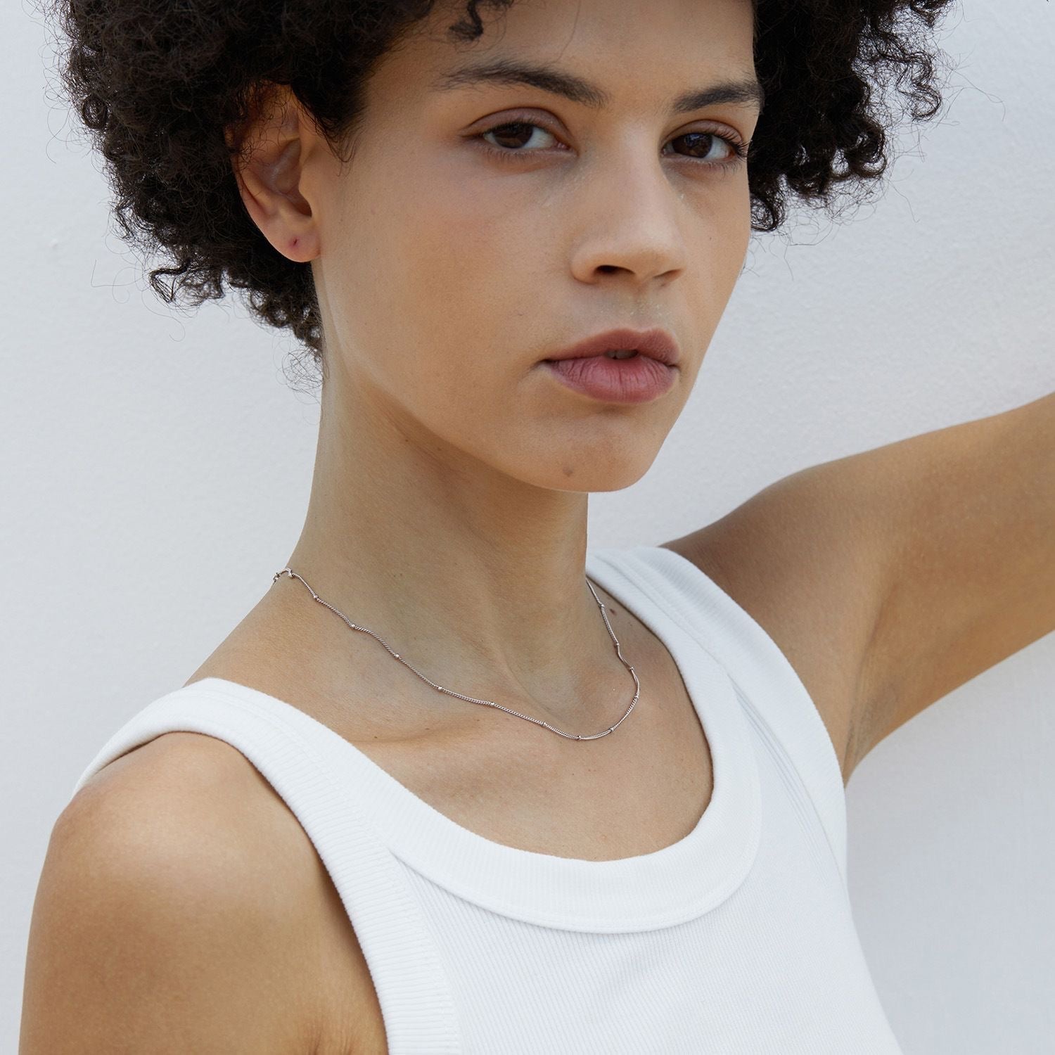 Bare Luxe – Satellite Chain Necklace - Pure Gems & Stones Store: Awakened Days