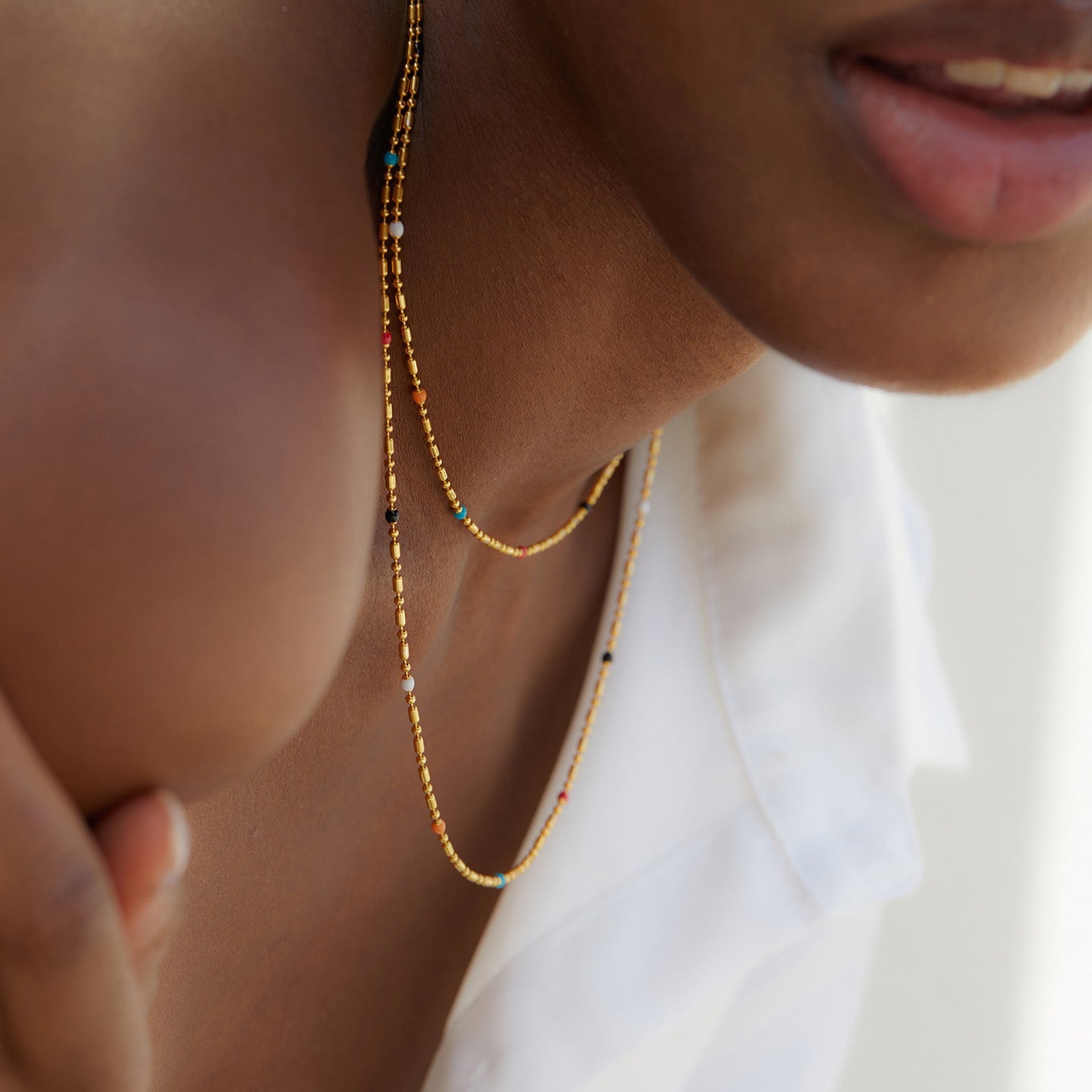 Bare Luxe – The Confetti Necklace - Pure Gems & Stones Store: Awakened Days