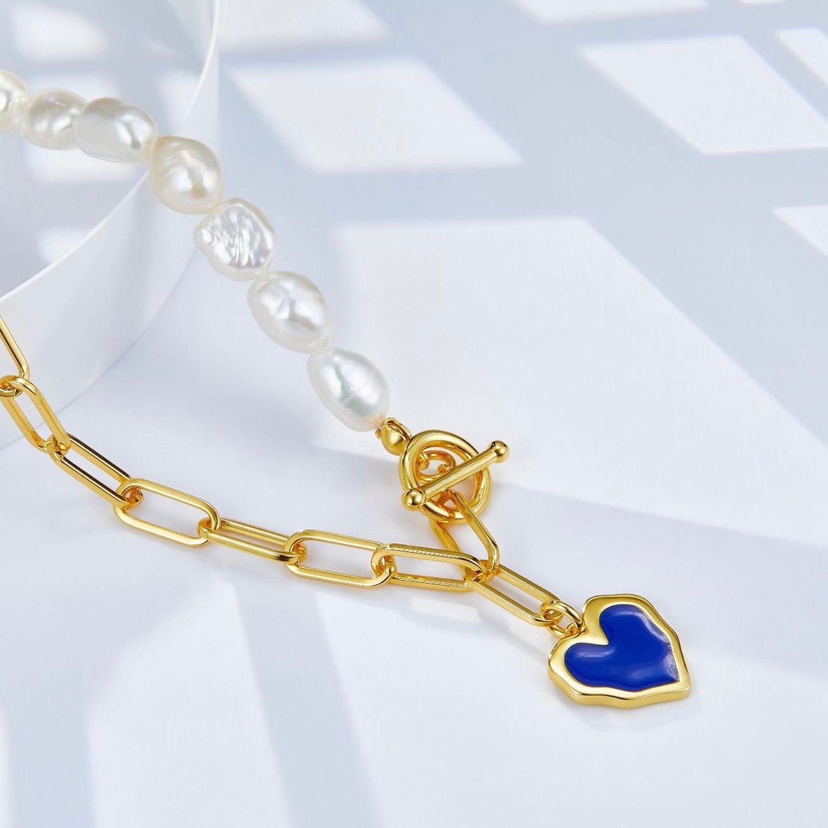 Bleu et Blanc Necklace - Pure Gems & Stones Store: Awakened Days