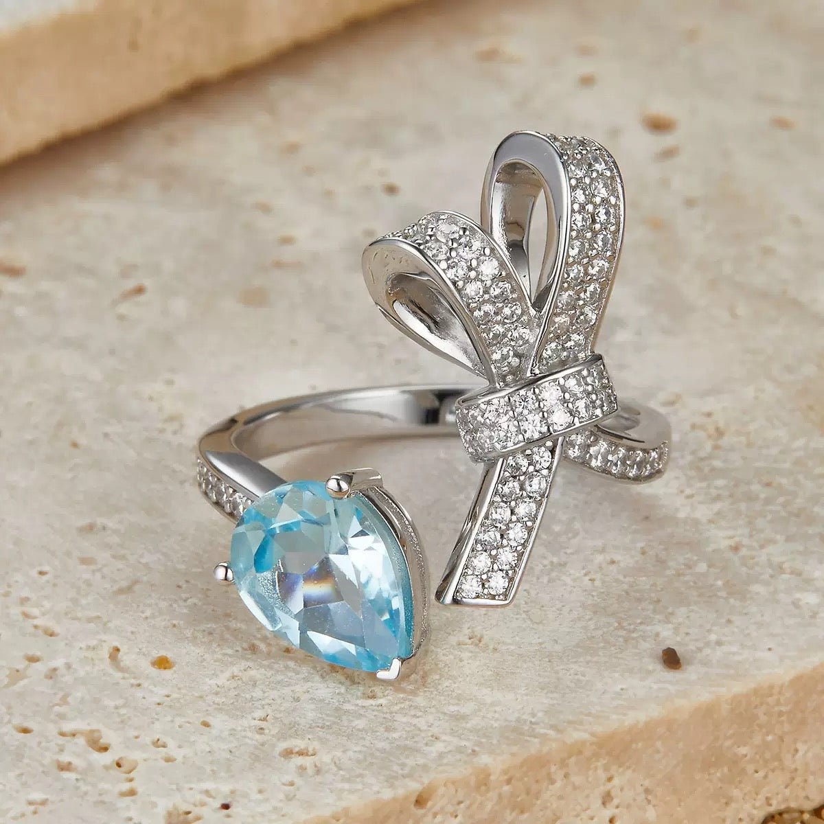 Bleu Ruban Ring - Pure Gems & Stones Store: Awakened Days