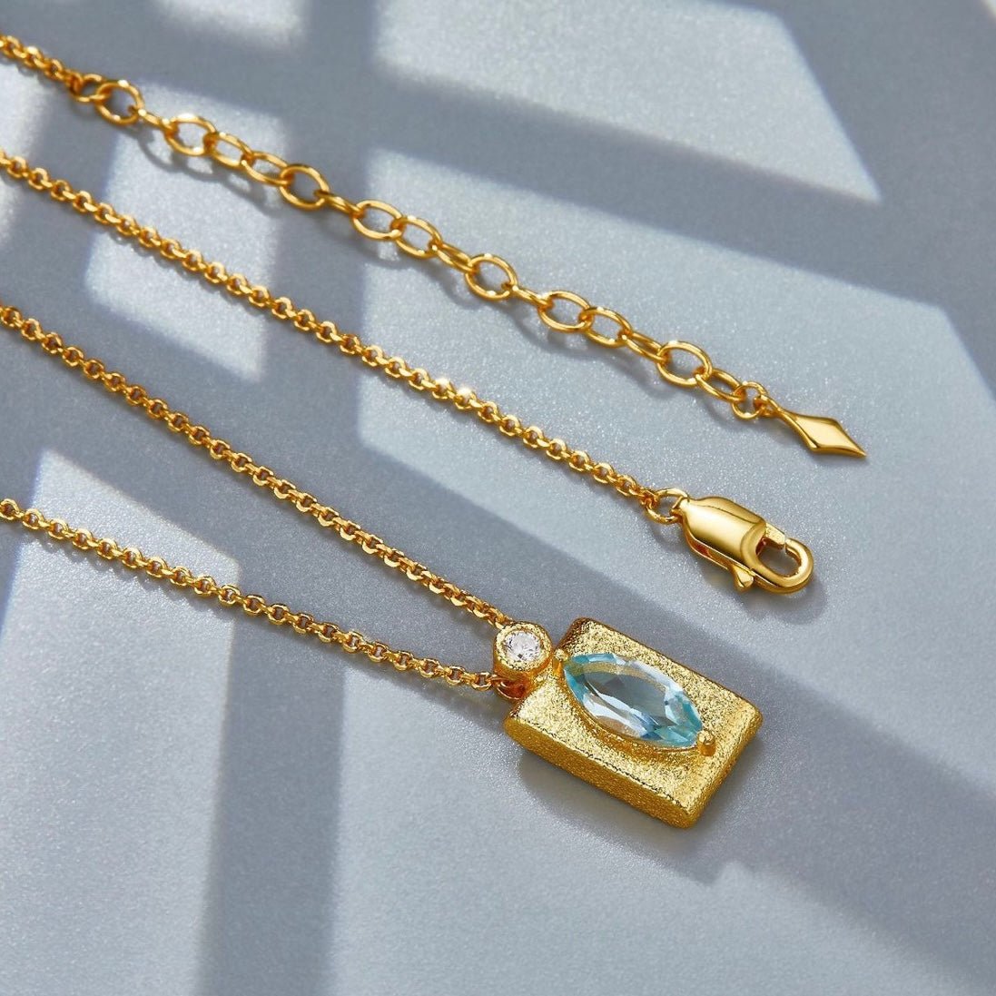 Cadre d’Azur Necklace - Pure Gems & Stones Store: Awakened Days