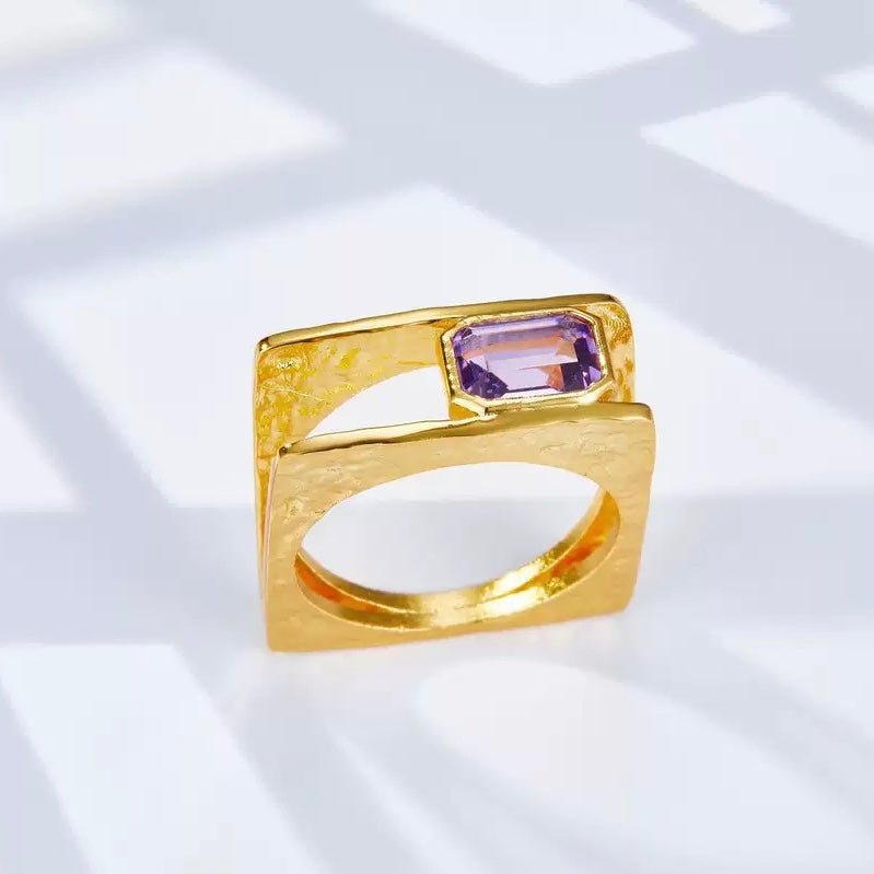 Cadre de Violette Ring - Pure Gems & Stones Store: Awakened Days