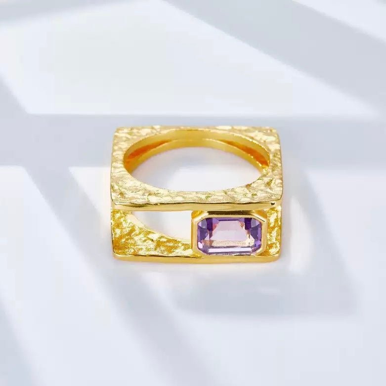 Cadre de Violette Ring - Pure Gems & Stones Store: Awakened Days