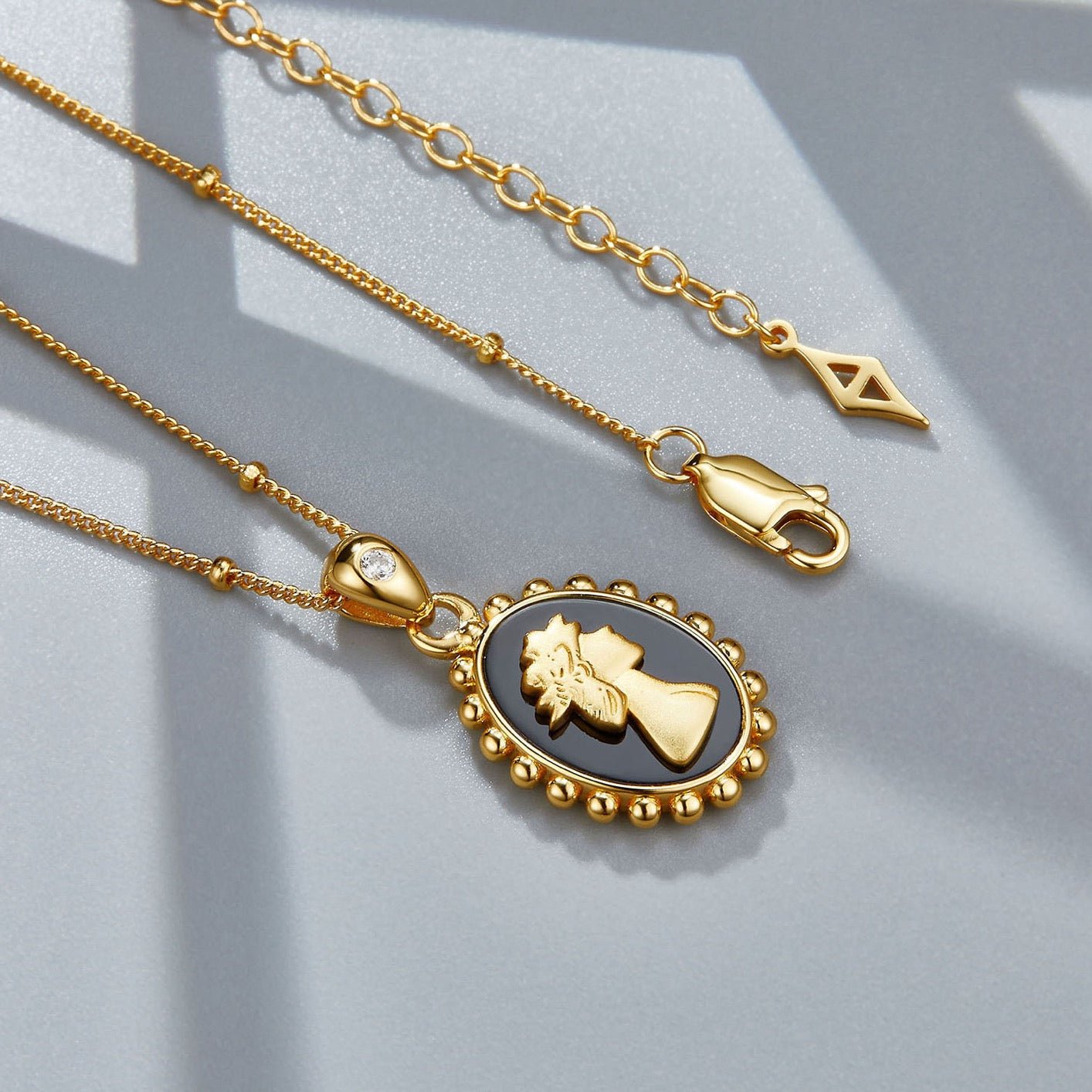 Cameo Grace Necklace - Pure Gems & Stones Store: Awakened Days