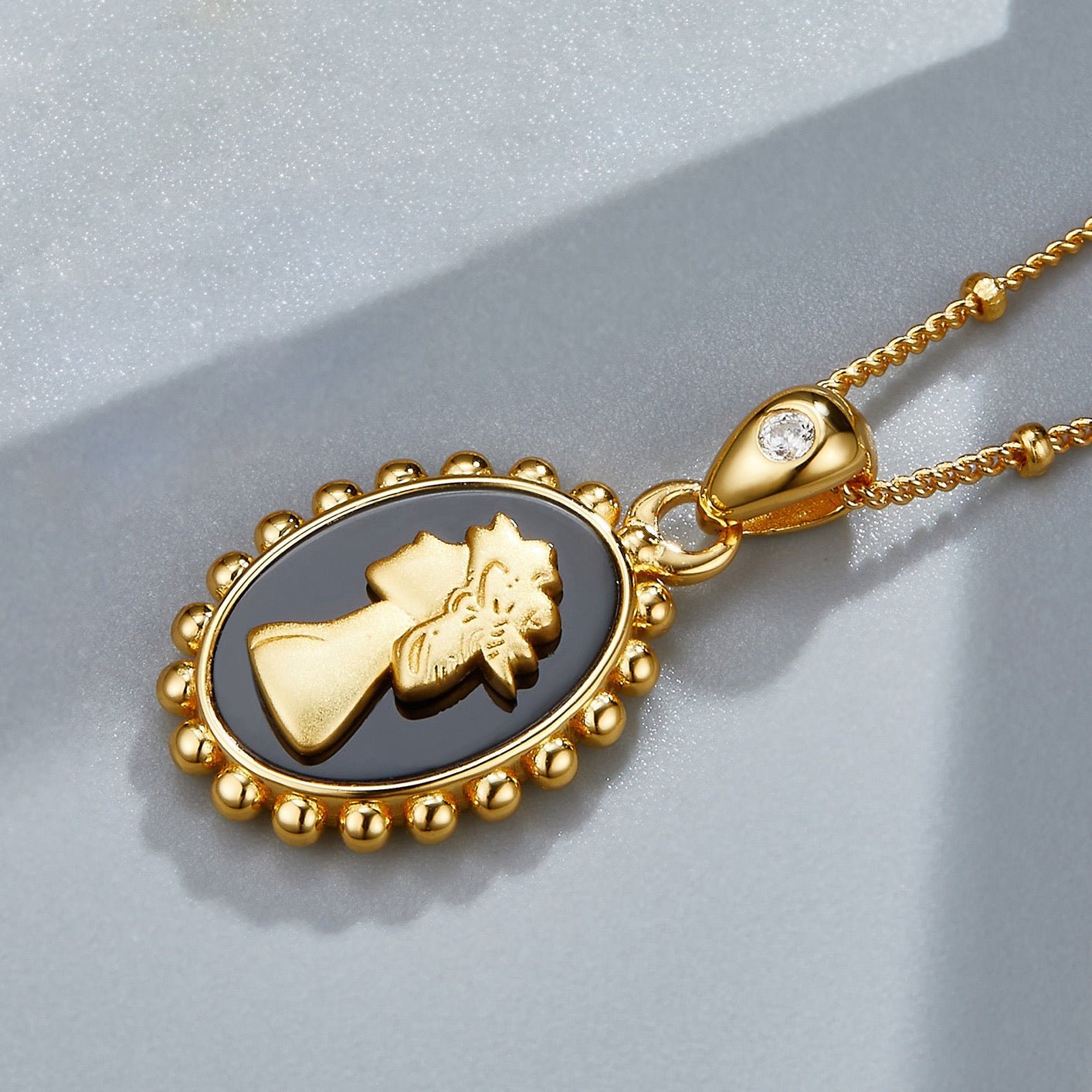 Cameo Grace Necklace - Pure Gems & Stones Store: Awakened Days