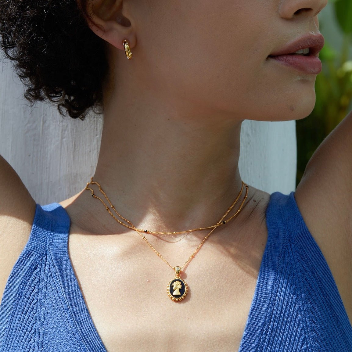 Cameo Grace Necklace - Pure Gems & Stones Store: Awakened Days