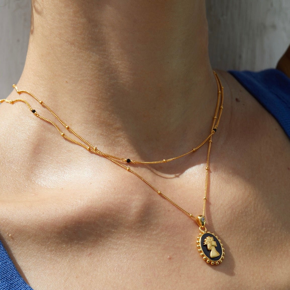 Cameo Grace Necklace - Pure Gems & Stones Store: Awakened Days