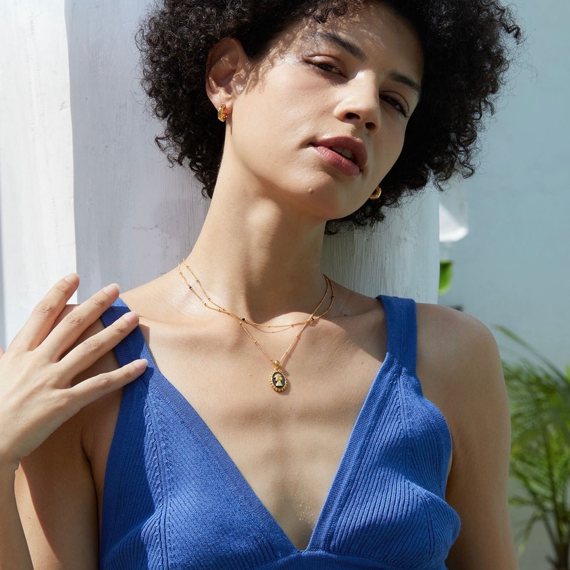 Cameo Grace Necklace - Pure Gems & Stones Store: Awakened Days