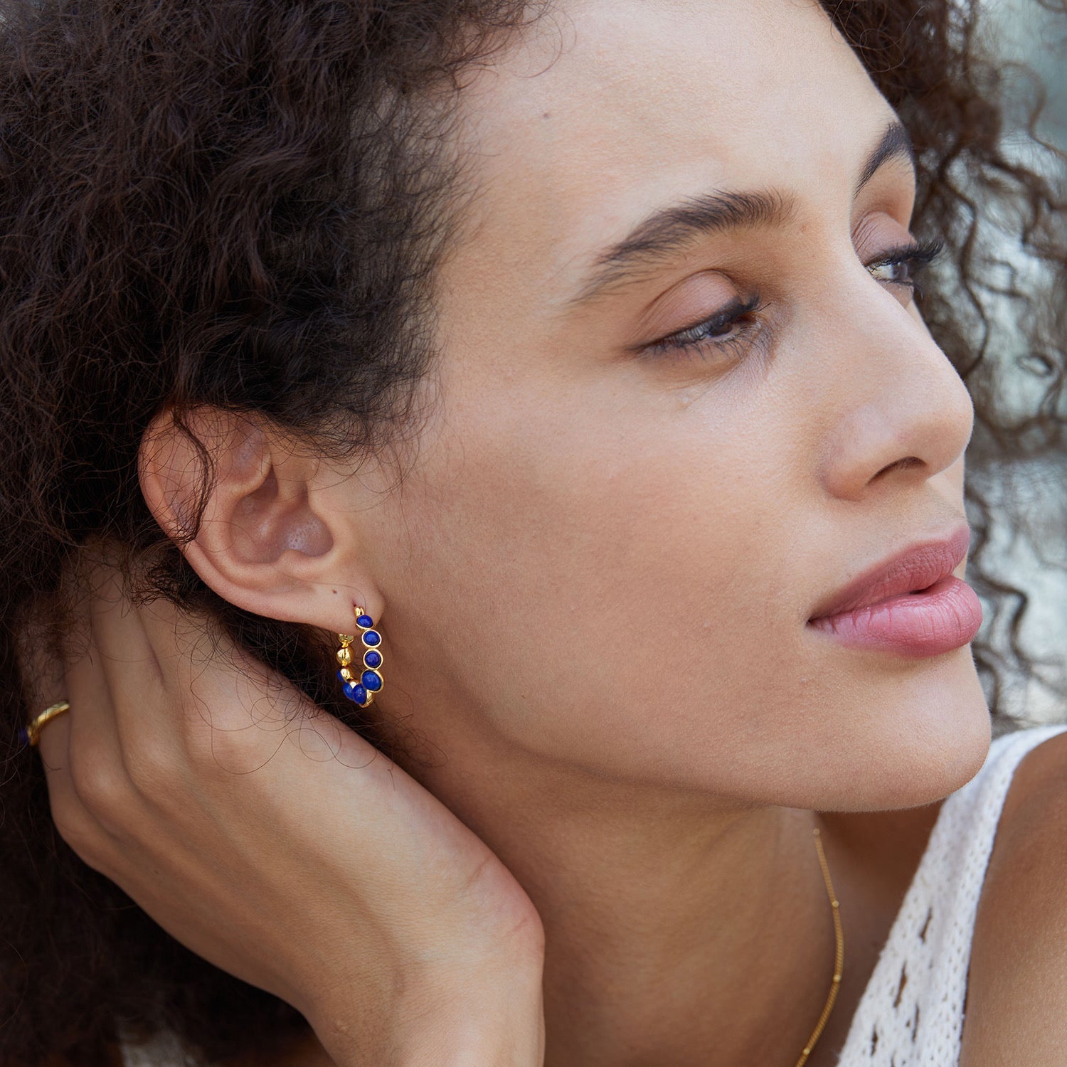 Céleste Hoops - Pure Gems & Stones Store: Awakened Days