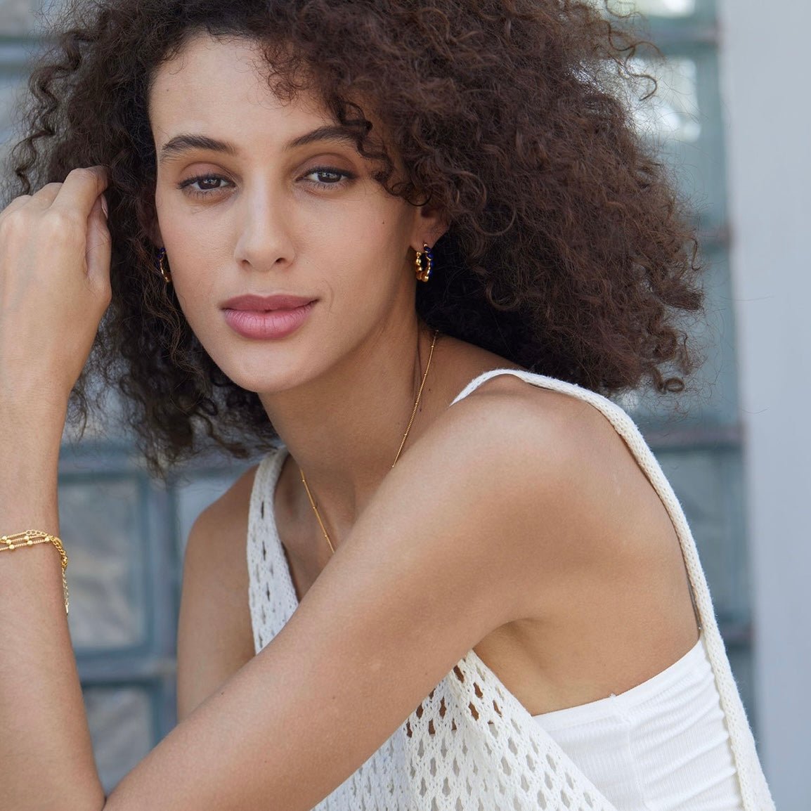 Céleste Hoops - Pure Gems & Stones Store: Awakened Days