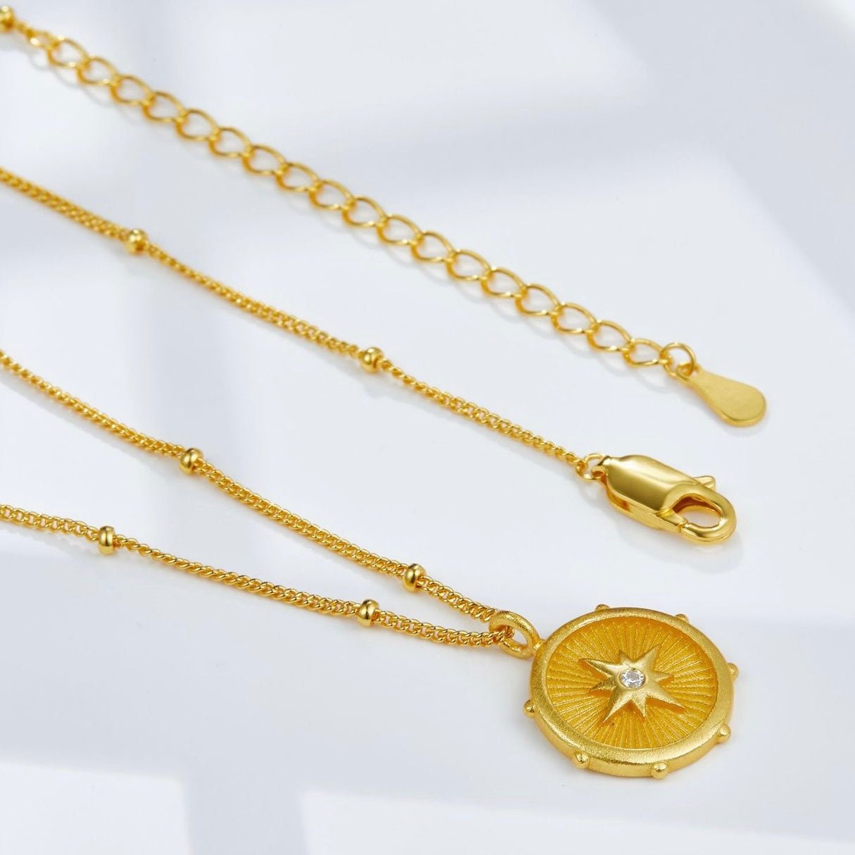 Celeste Medallion Necklace - Pure Gems & Stones Store: Awakened Days