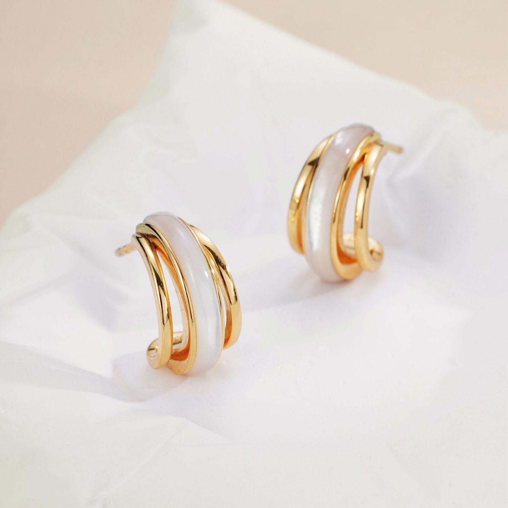 Clair de Lune Hoops - Pure Gems & Stones Store: Awakened Days