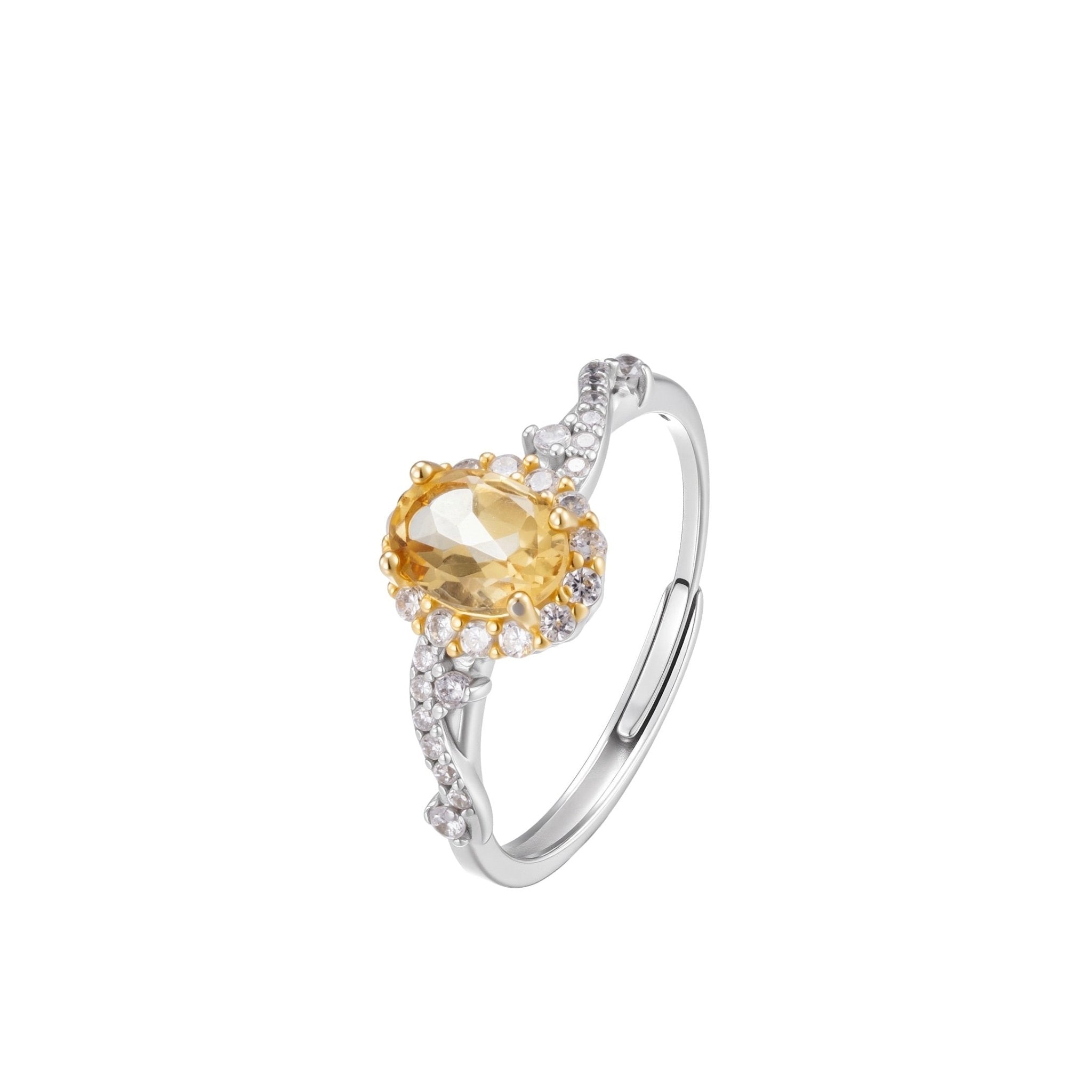 Classic Citrine Ring - Pure Gems & Stones Store: Awakened Days
