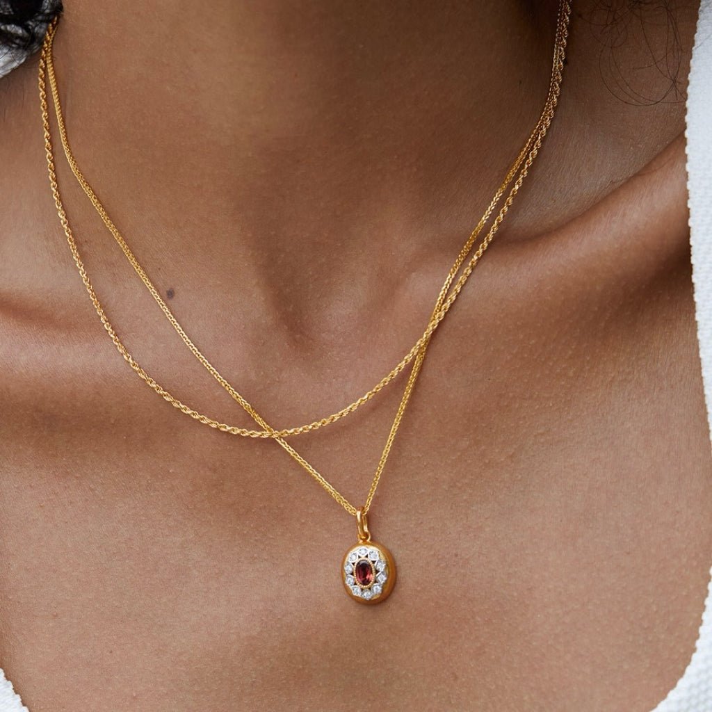 Cœur Impérial Necklace - Pure Gems & Stones Store: Awakened Days