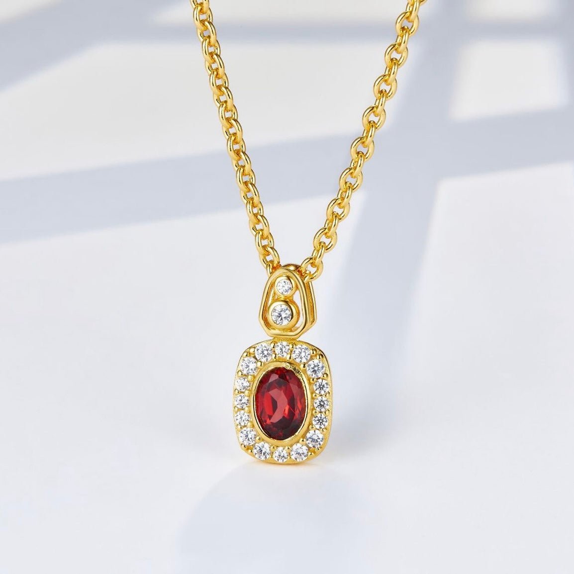Crimson Crown Necklace - Pure Gems & Stones Store: Awakened Days