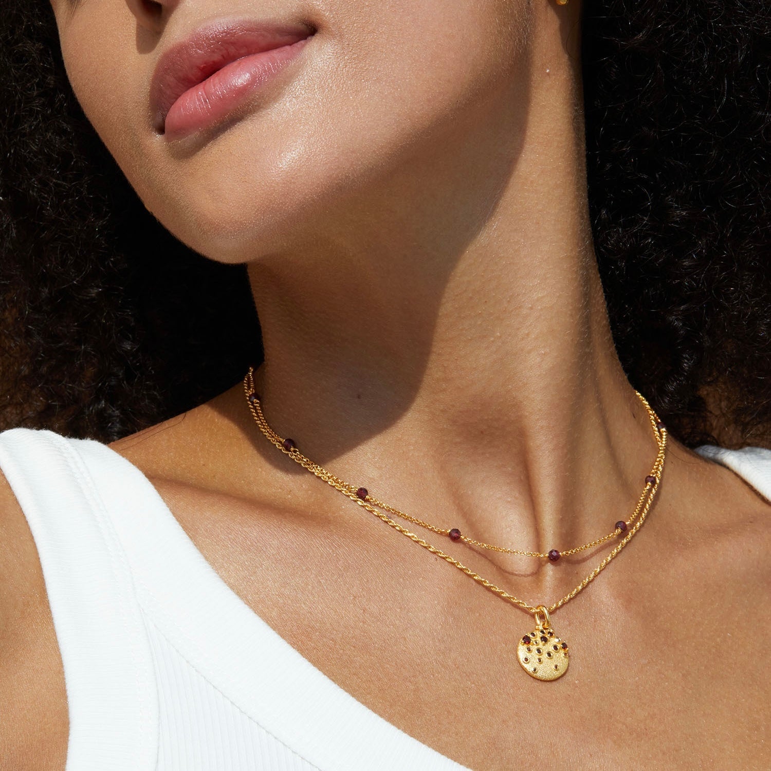 Crimson Moon Pendant - Pure Gems & Stones Store: Awakened Days