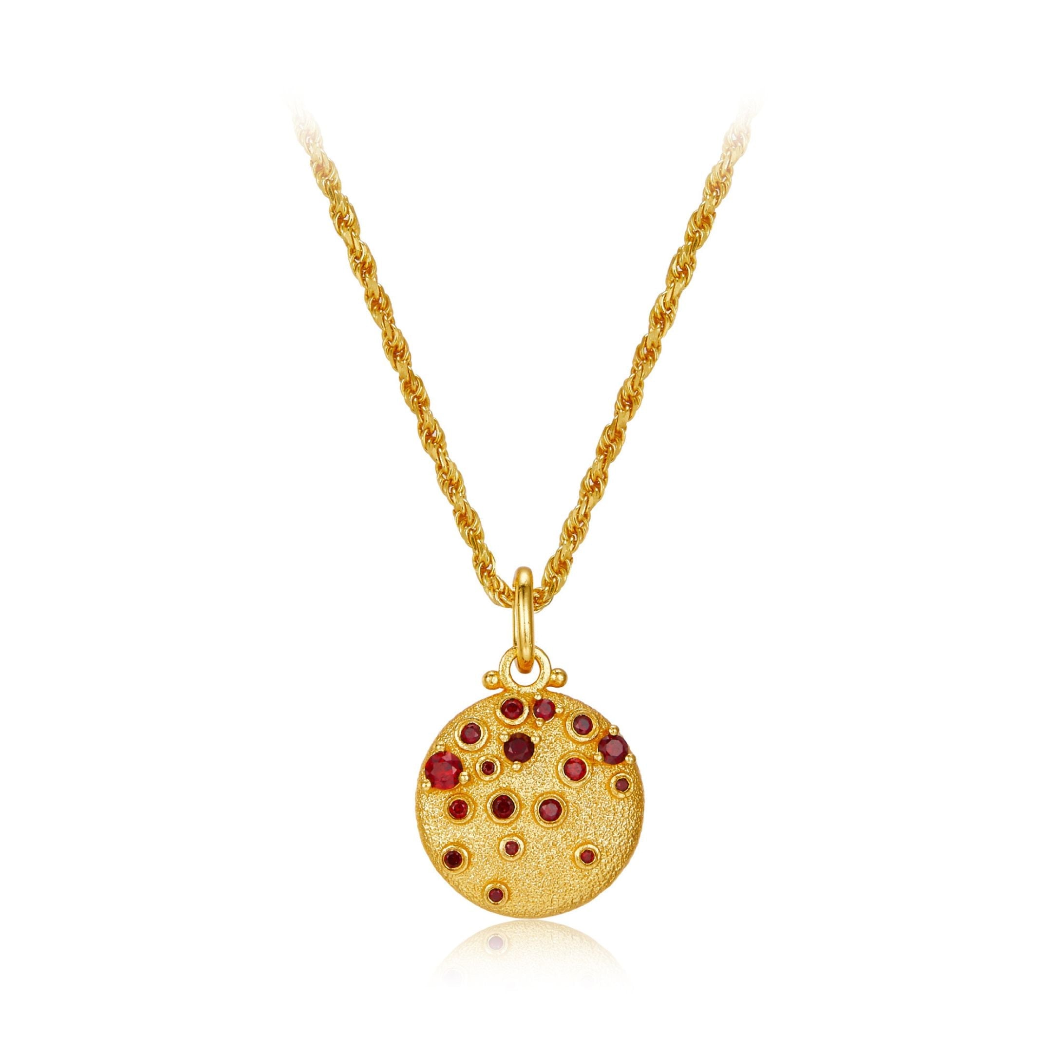 Crimson Moon Pendant - Pure Gems & Stones Store: Awakened Days