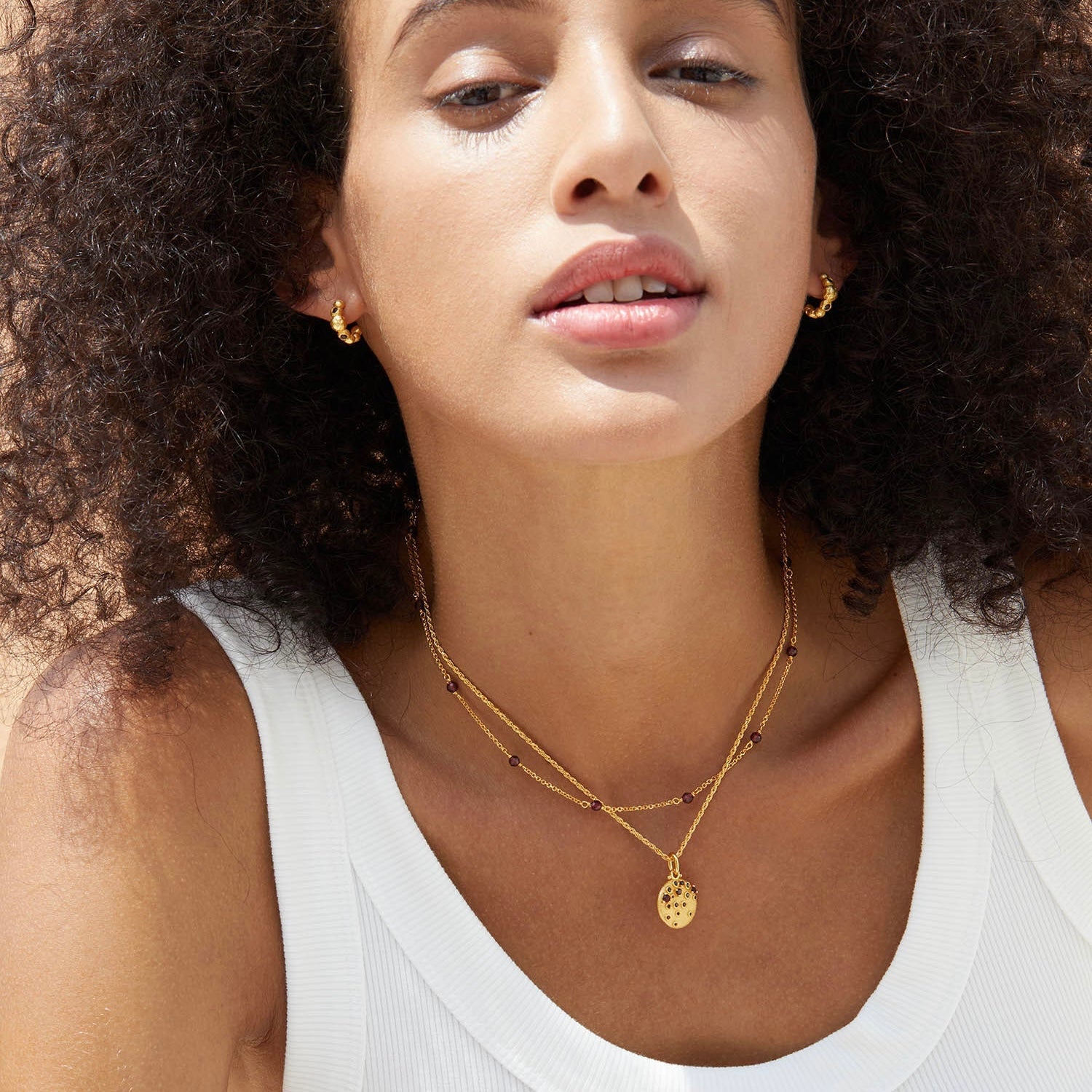 Crimson Moon Pendant - Pure Gems & Stones Store: Awakened Days