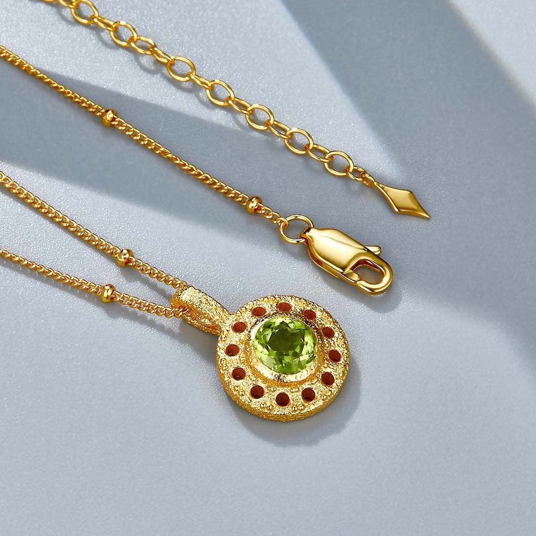 Éclat Vert Necklace - Pure Gems & Stones Store: Awakened Days