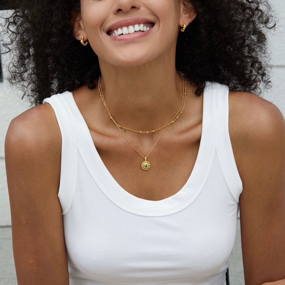 Éclat Vert Necklace - Pure Gems & Stones Store: Awakened Days