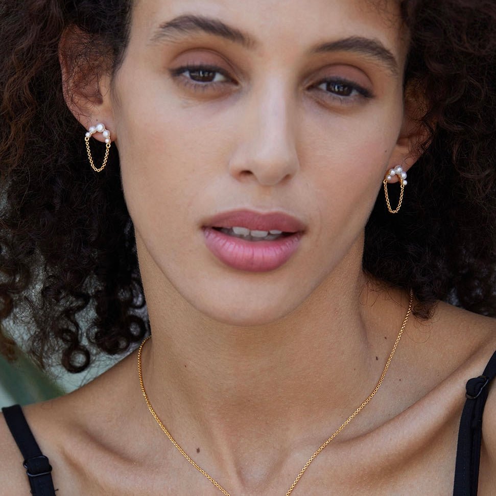 Élan Doré Earrings - Pure Gems & Stones Store: Awakened Days