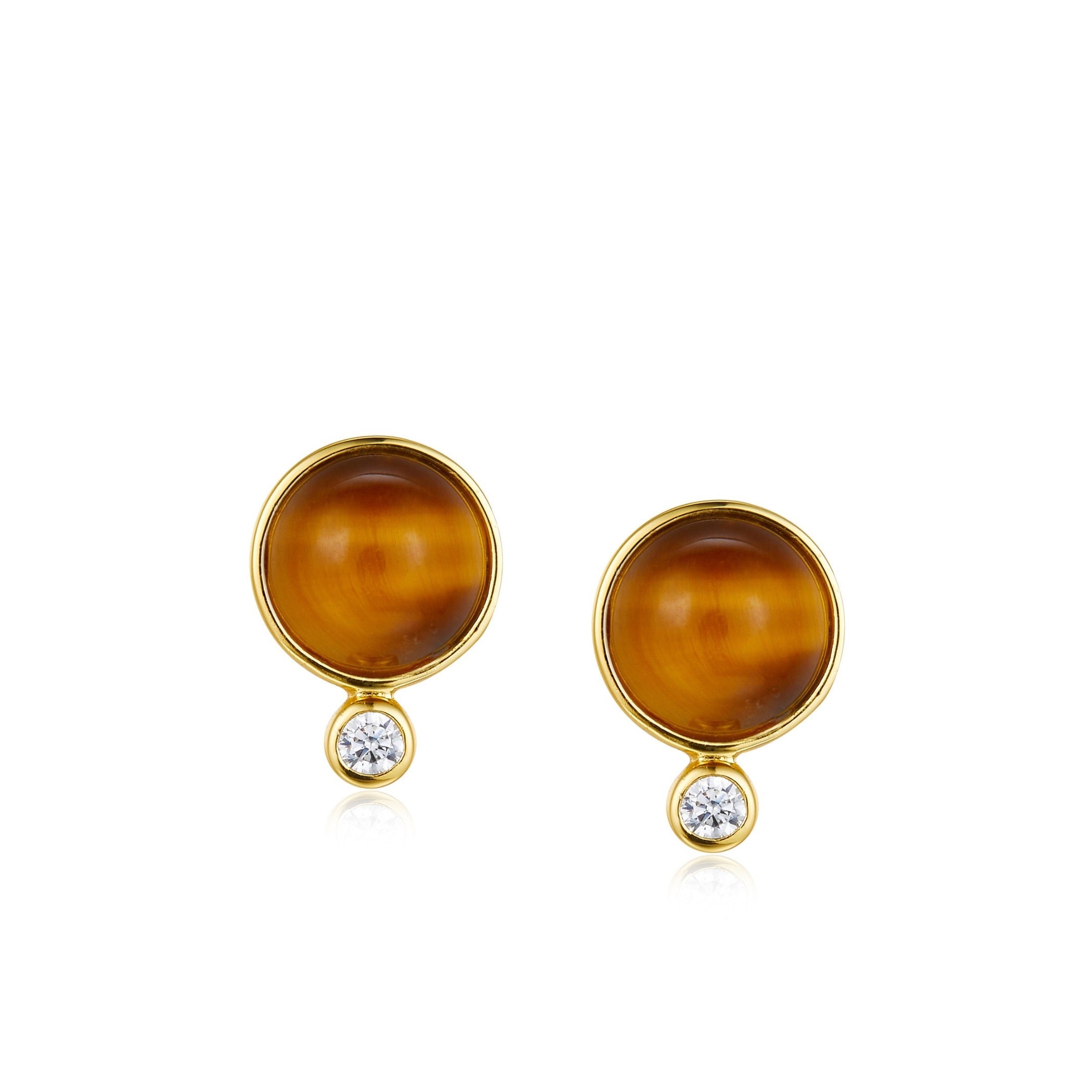 Ember Gleam Studs - Pure Gems & Stones Store: Awakened Days