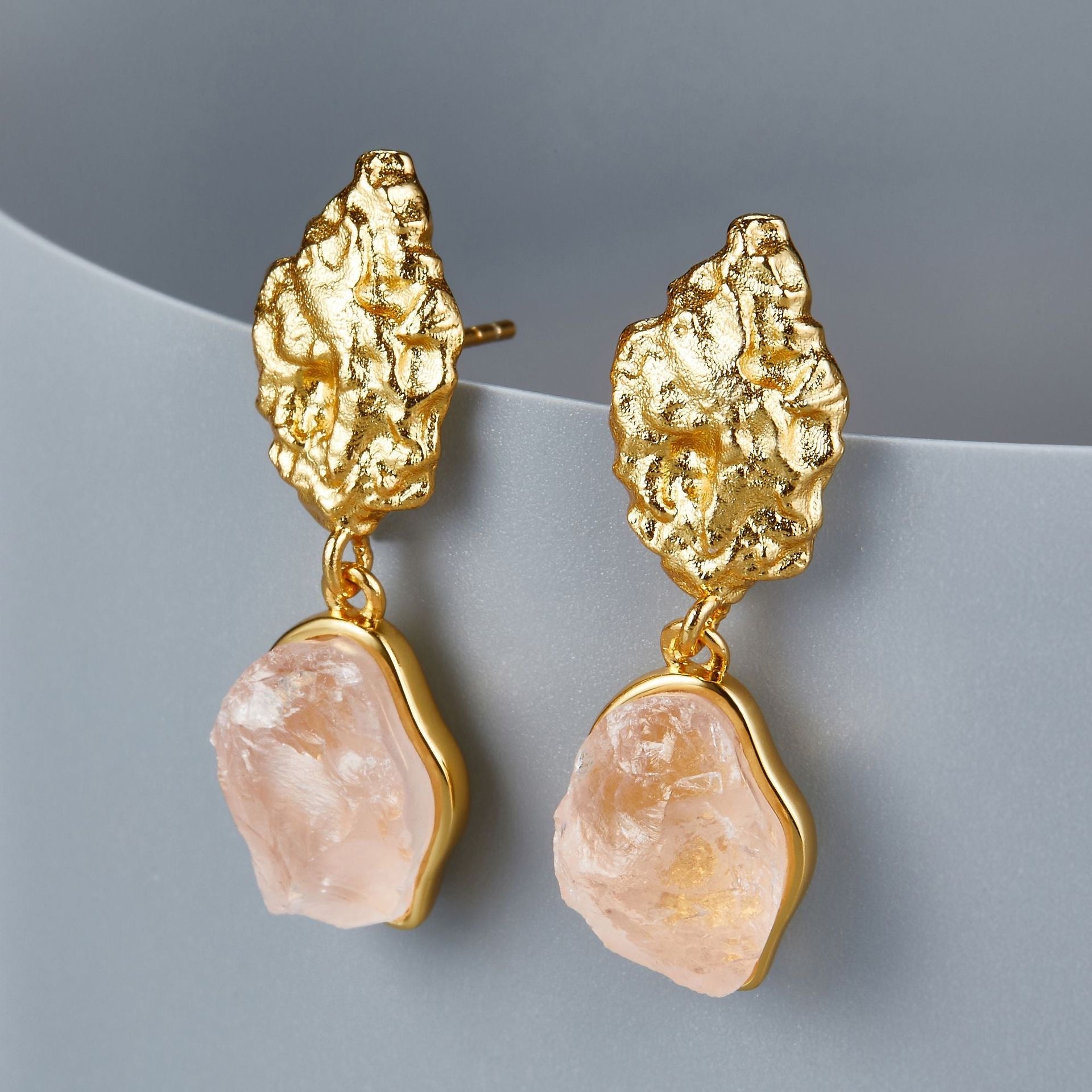 Eros Rose Earrings - Pure Gems & Stones Store: Awakened Days