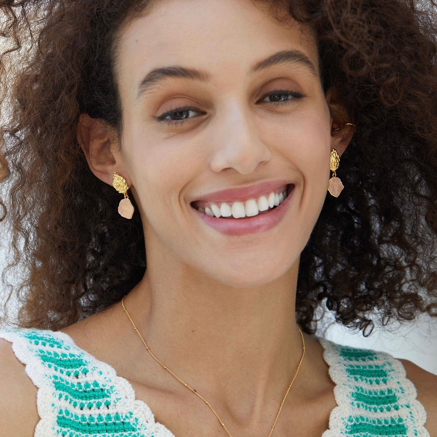 Eros Rose Earrings - Pure Gems & Stones Store: Awakened Days
