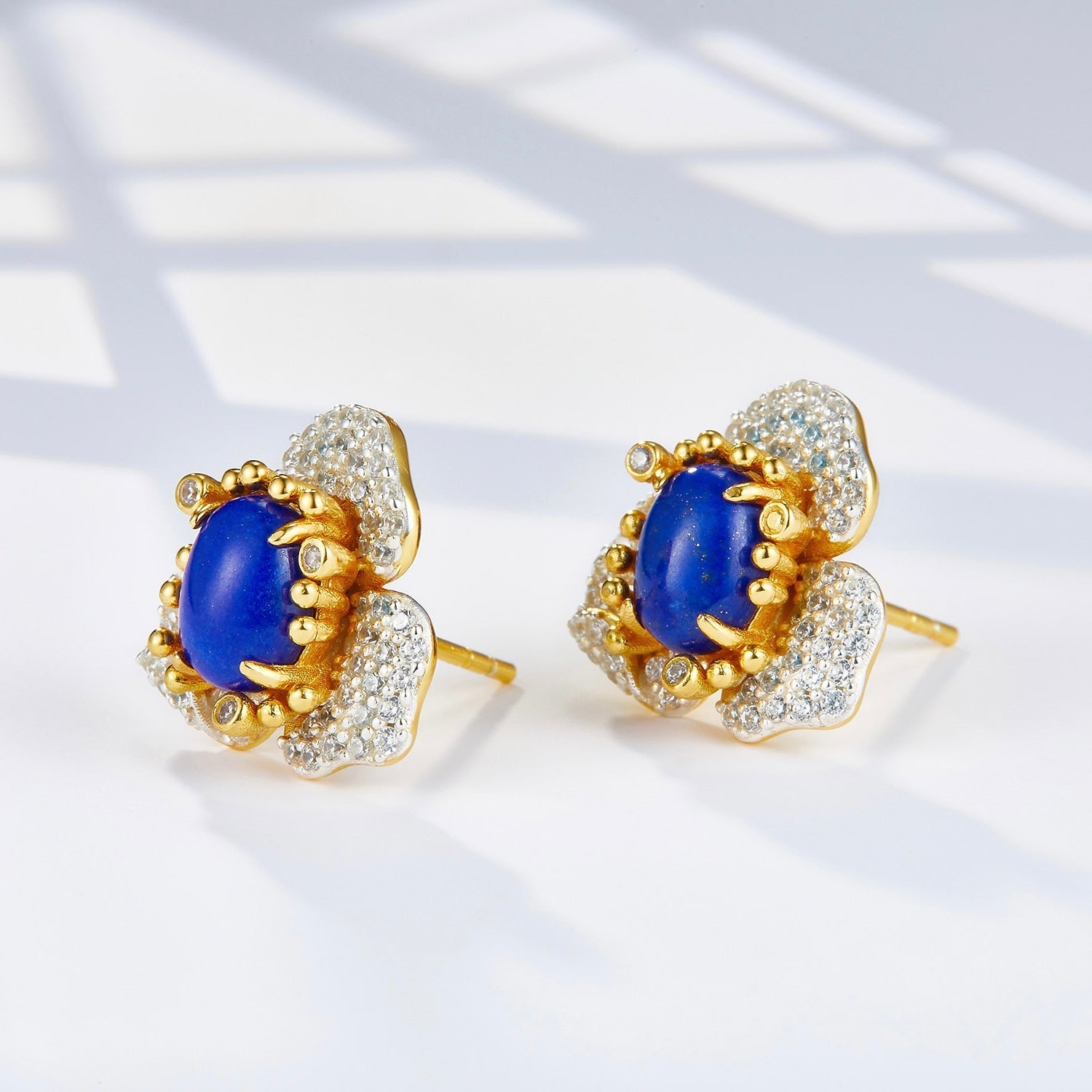 Fleur d’Écume Earrings - Pure Gems & Stones Store: Awakened Days