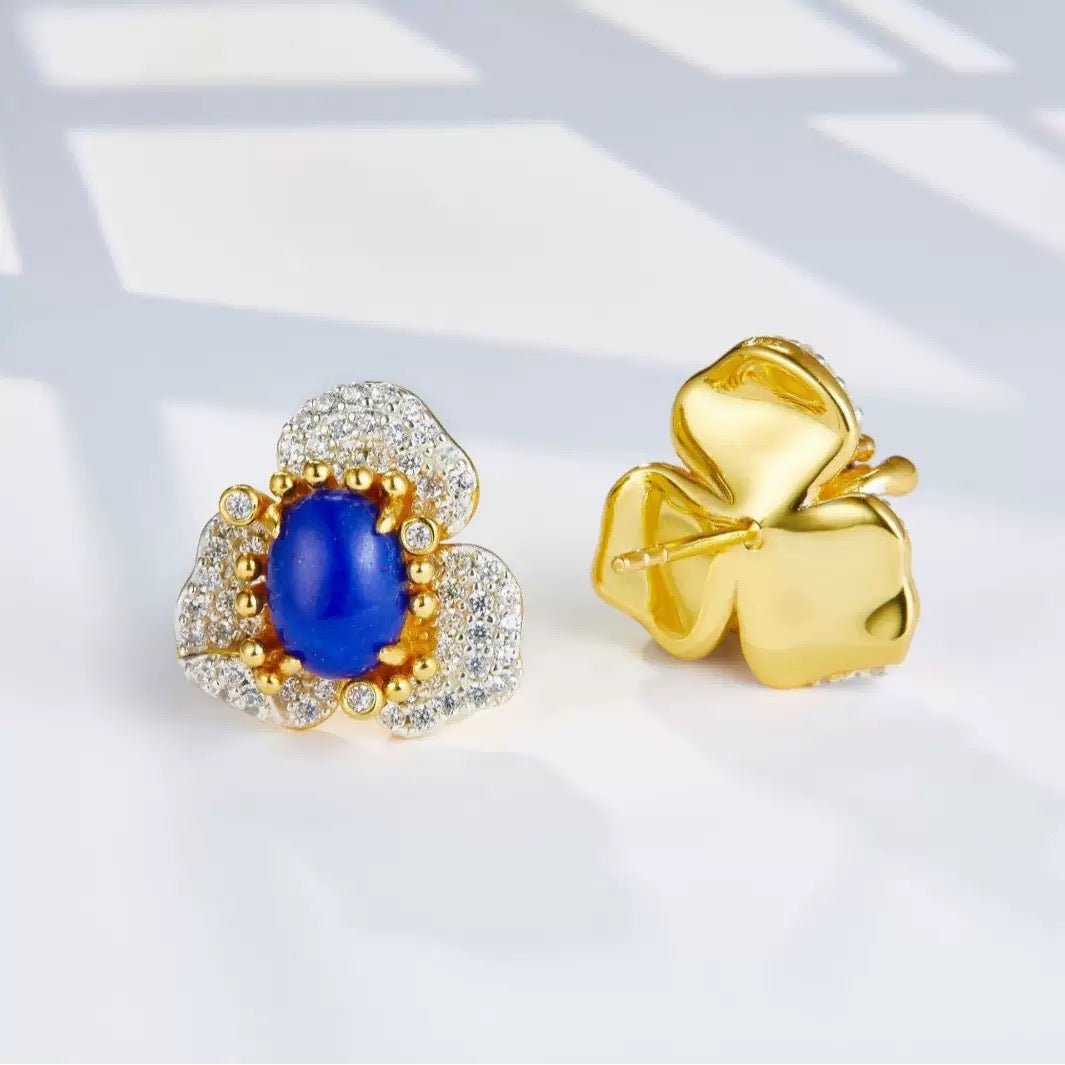 Fleur d’Écume Earrings - Pure Gems & Stones Store: Awakened Days