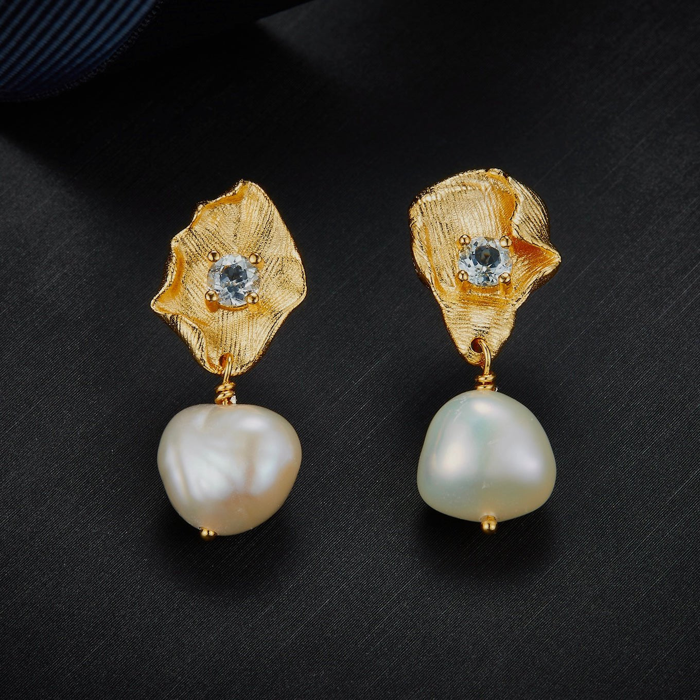 Fleur d’Or Earrings - Pure Gems & Stones Store: Awakened Days