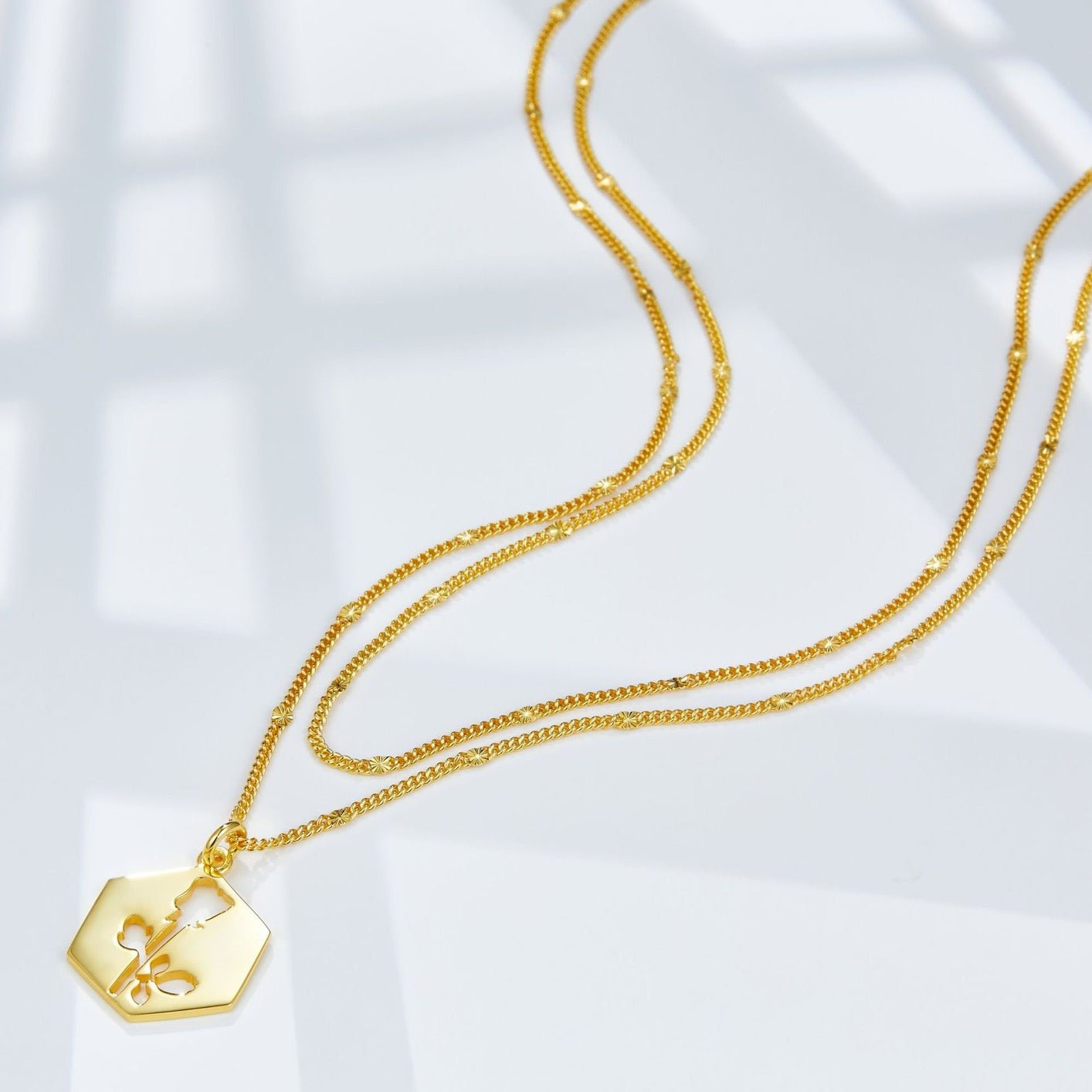 Fleur Emblem Necklace - Pure Gems & Stones Store: Awakened Days