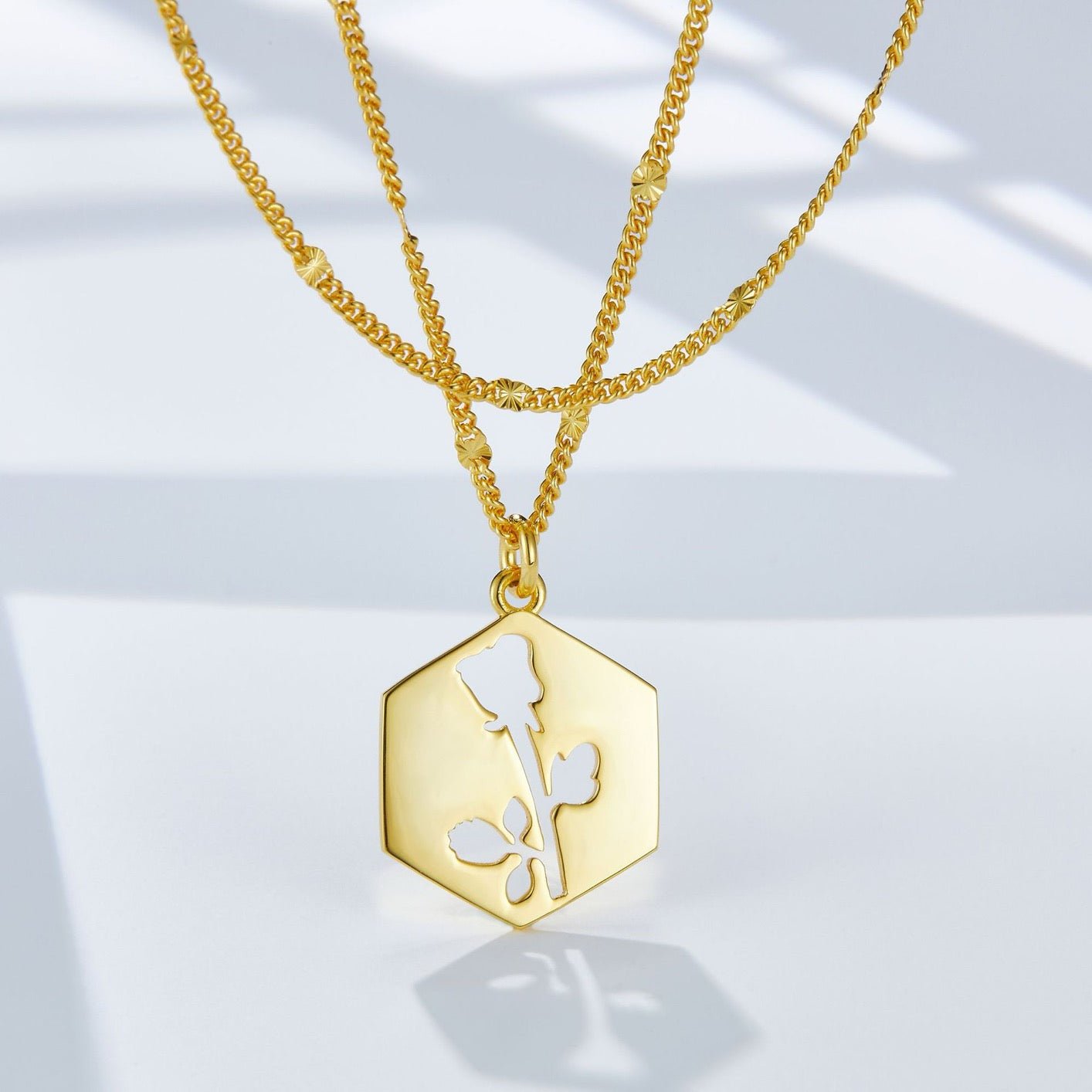 Fleur Emblem Necklace - Pure Gems & Stones Store: Awakened Days