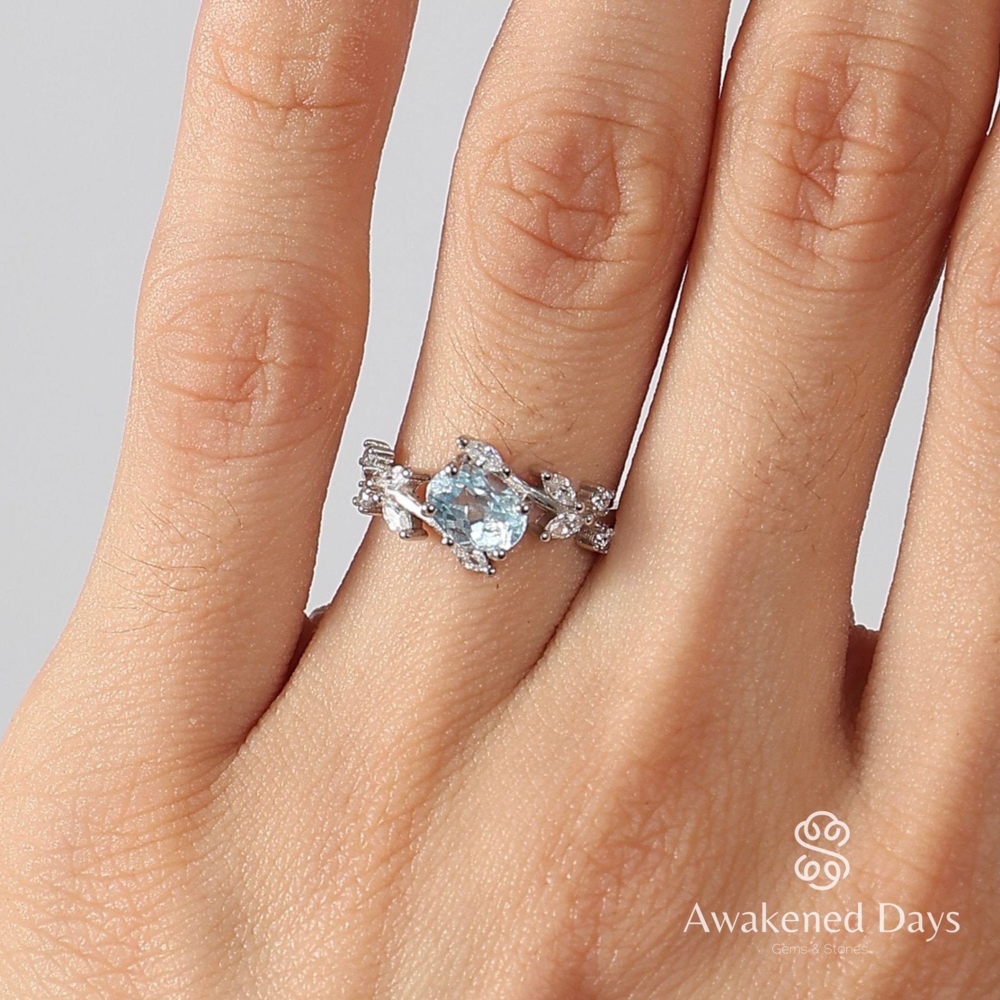 Floral Ring - Pure Gems & Stones Store: Awakened Days