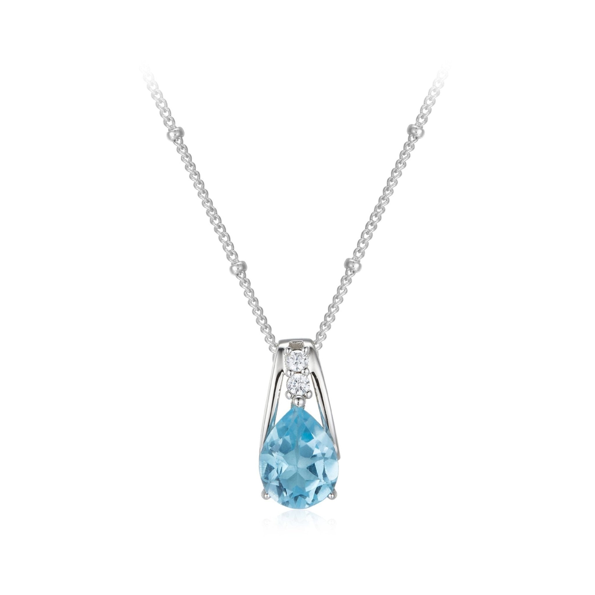 Frozen Dewdrop Necklace - Pure Gems & Stones Store: Awakened Days