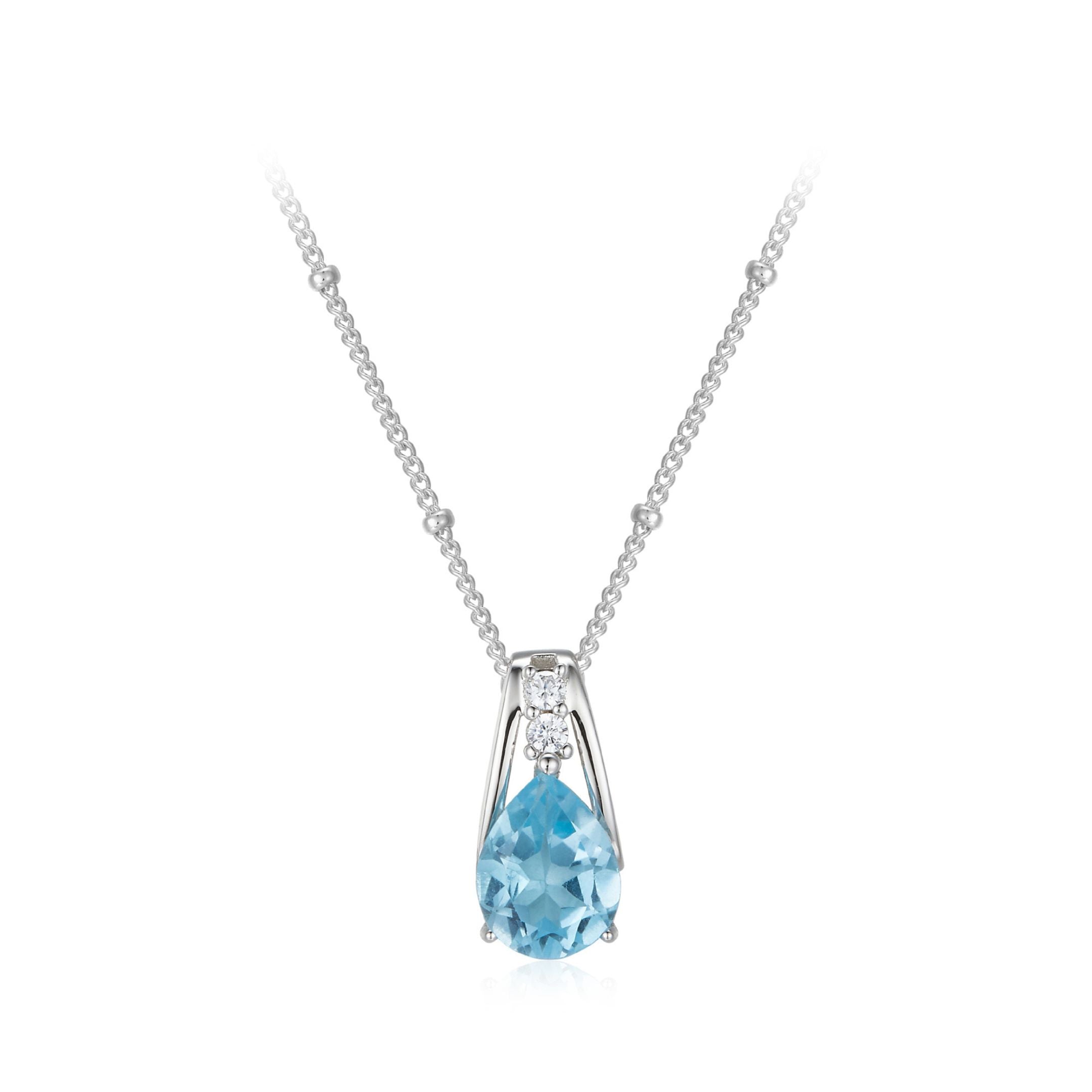 Frozen Dewdrop Necklace - Pure Gems & Stones Store: Awakened Days