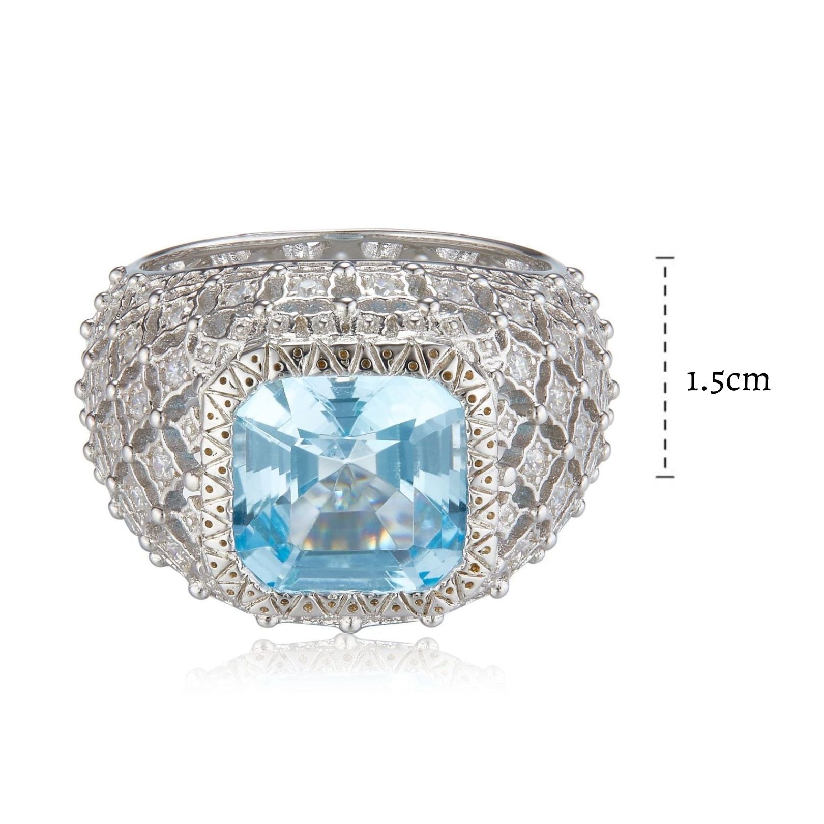 Glacier Crown Ring - Pure Gems & Stones Store: Awakened Days