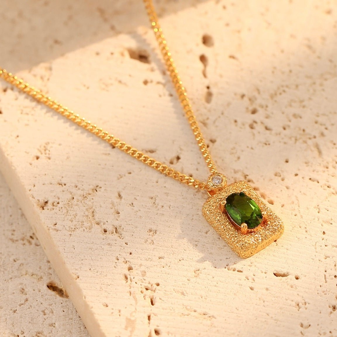 Greenlight Heirloom Necklace - Pure Gems & Stones Store: Awakened Days